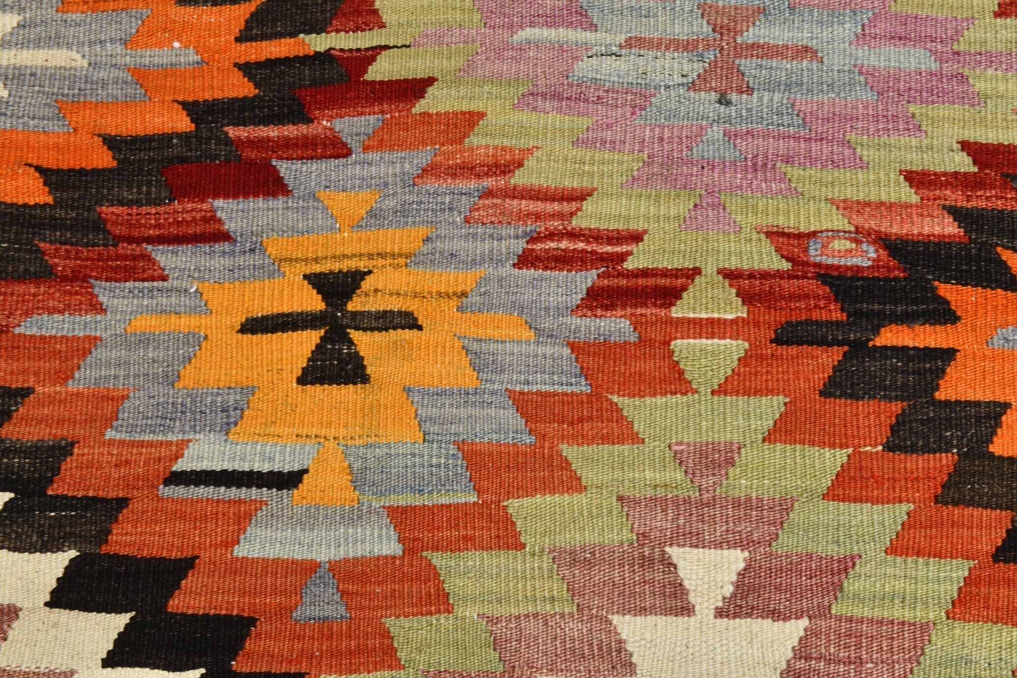 Turkish Kilim Old Rug 5’1’’ x 7’7’’
