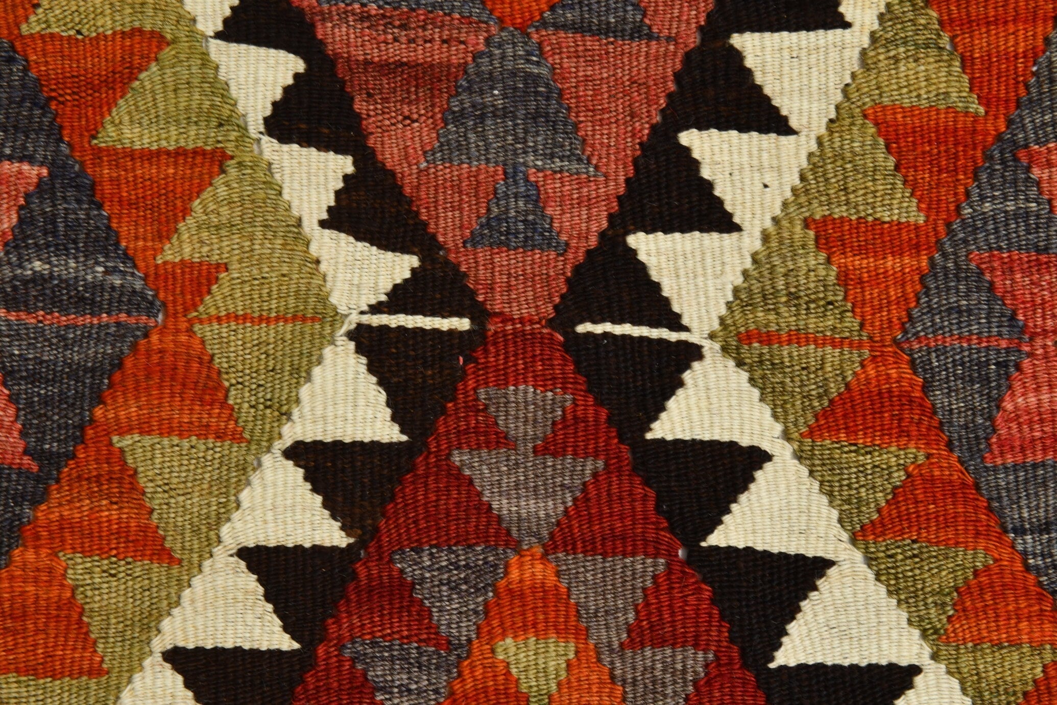 Turkish Kilim Old Rug 5’1’ x 8’8’