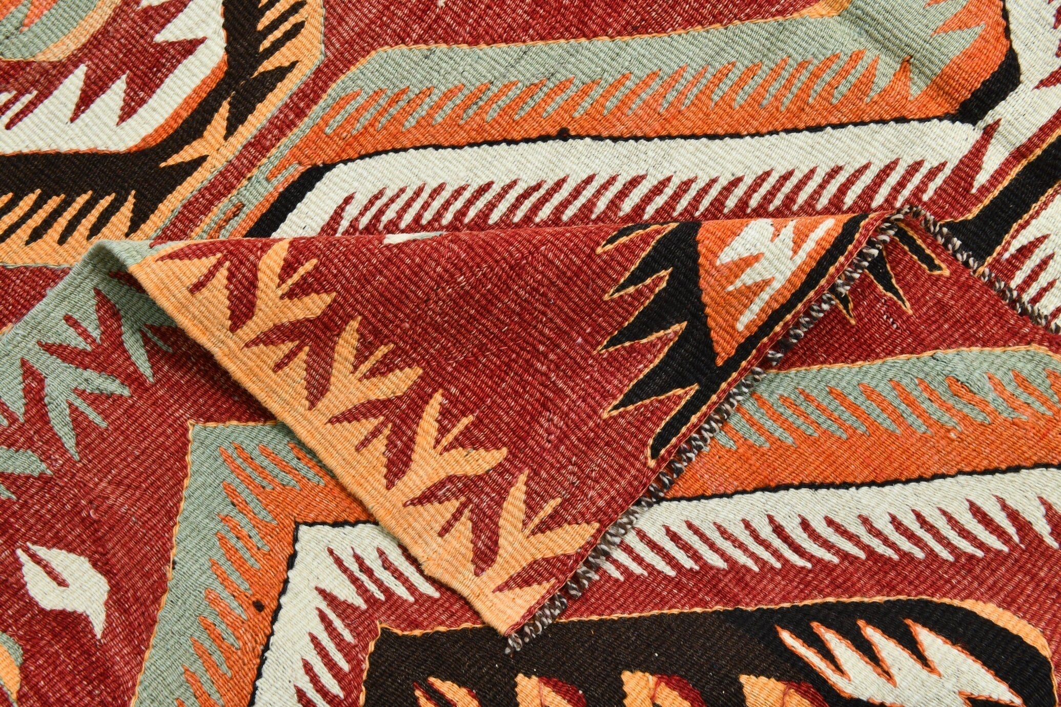 Turkish Kilim Old Rug 5’3’ x 9’0’