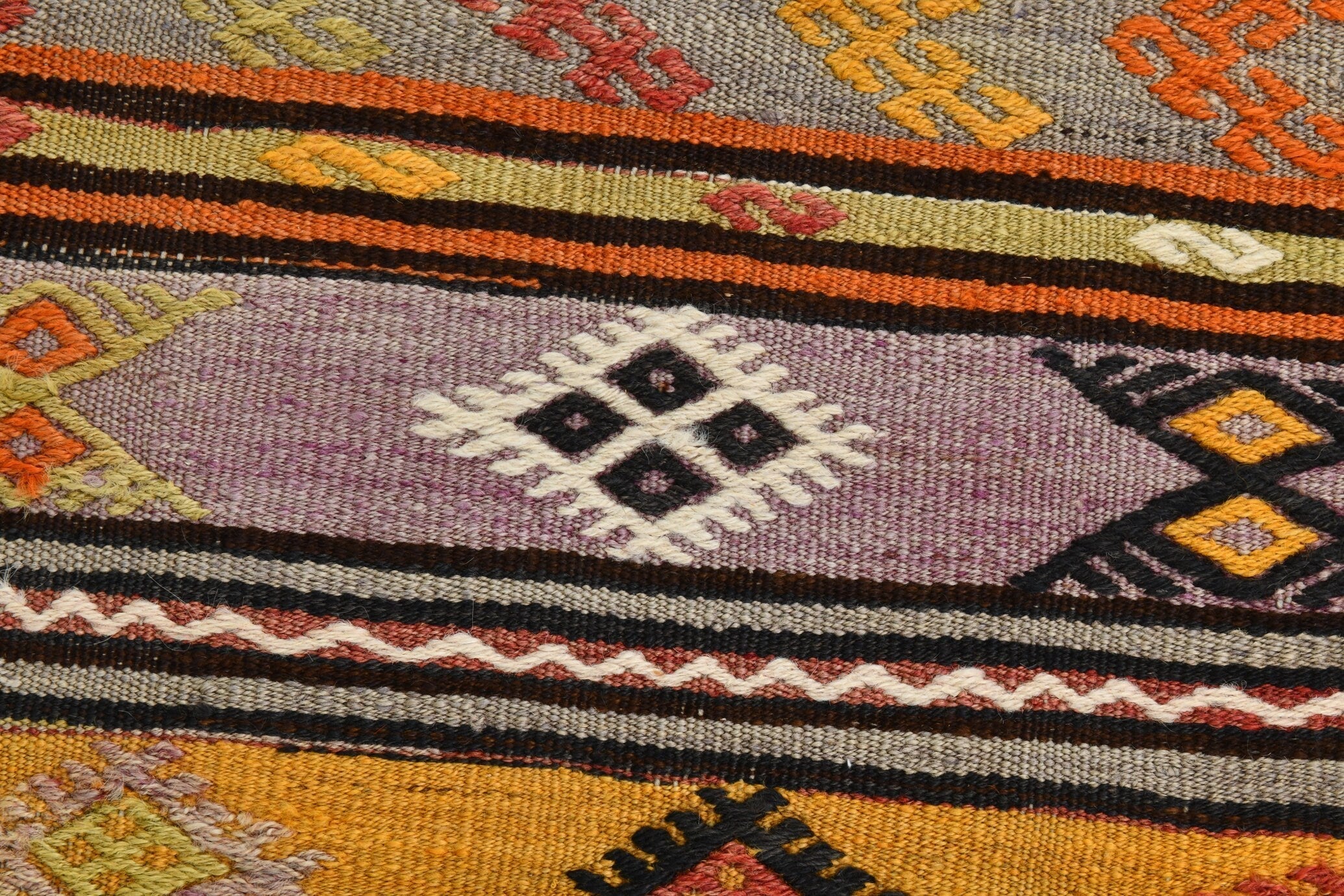 Turkish Kilim Old Rug 7’7’ x 5’9’