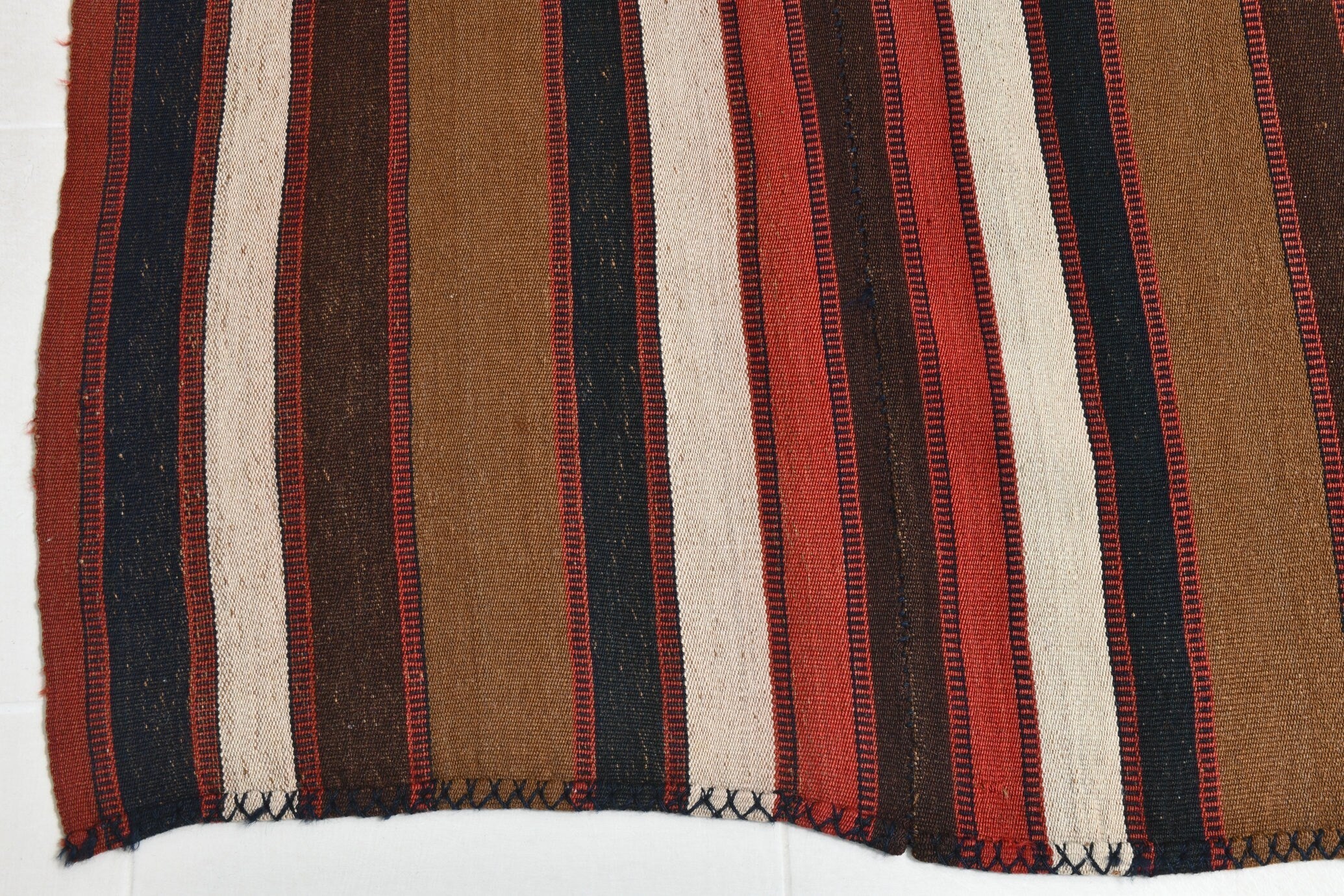 Turkish Kilim Old Rug 8’7’ x 6’4’