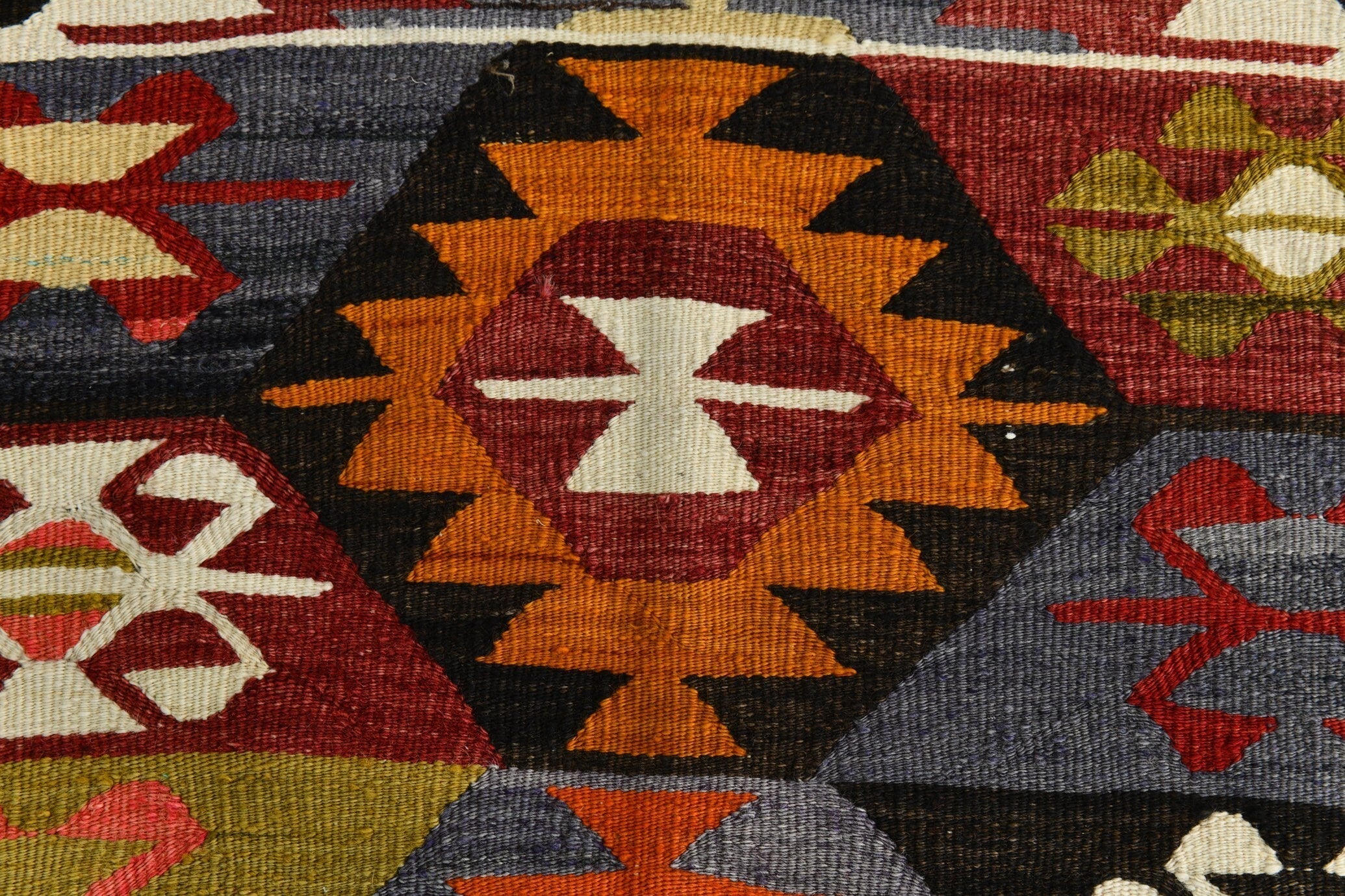 Turkish Kilim Old Rug 9’0’’ x 6’0’’