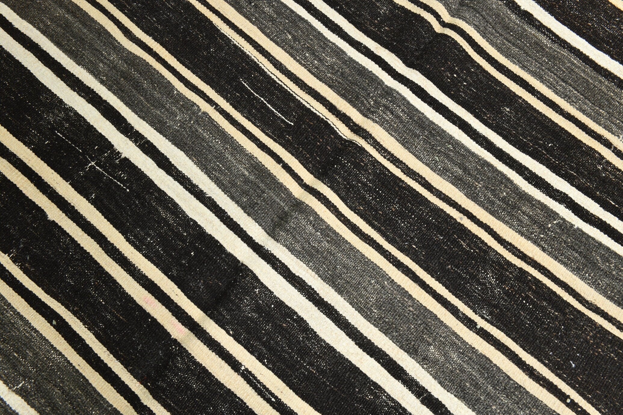 Turkish Kilim Old Rug 9’12’ x 5’3’