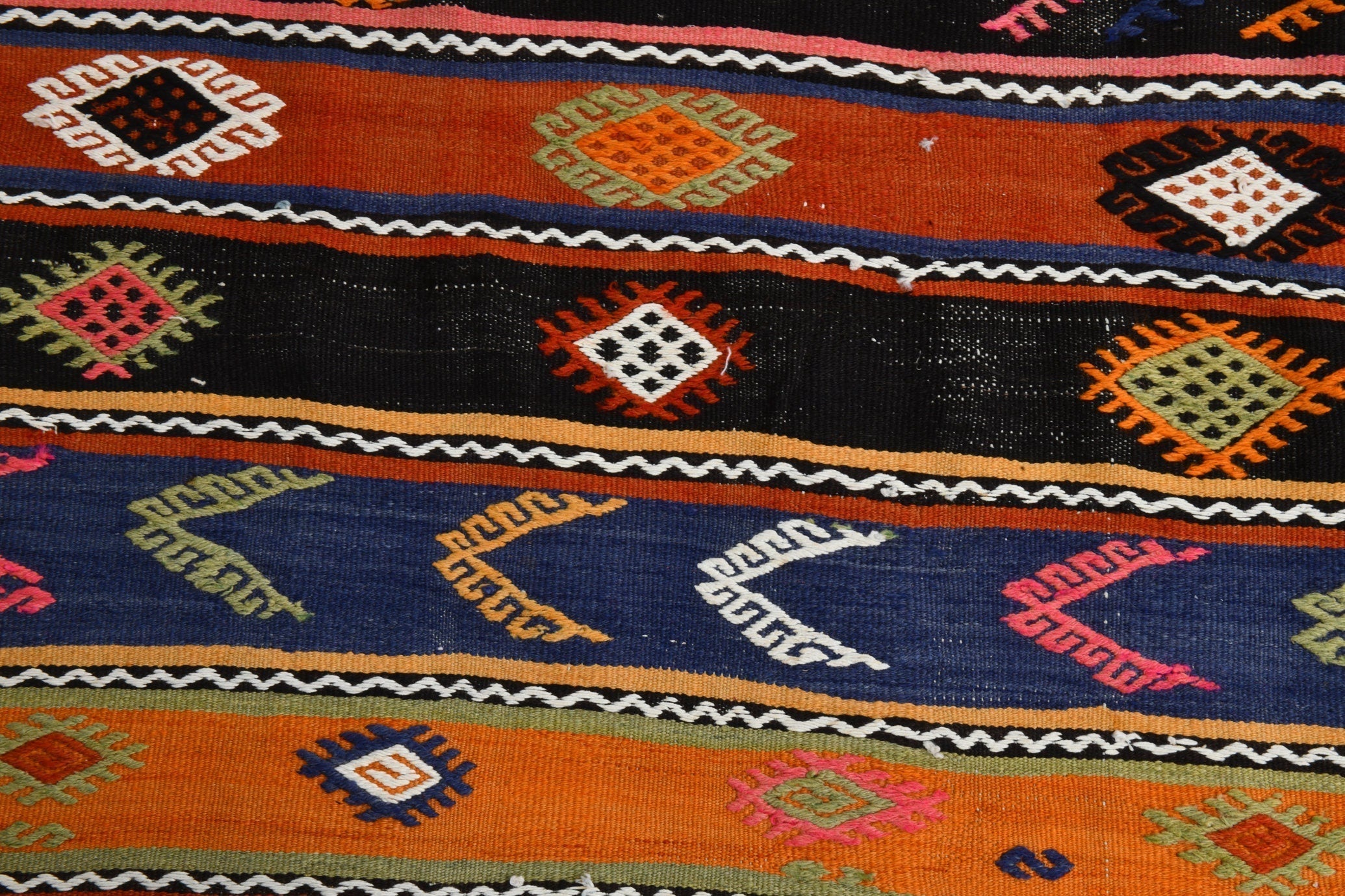 Turkish Kilim Old Rug 9’3’’ x 6’6’’