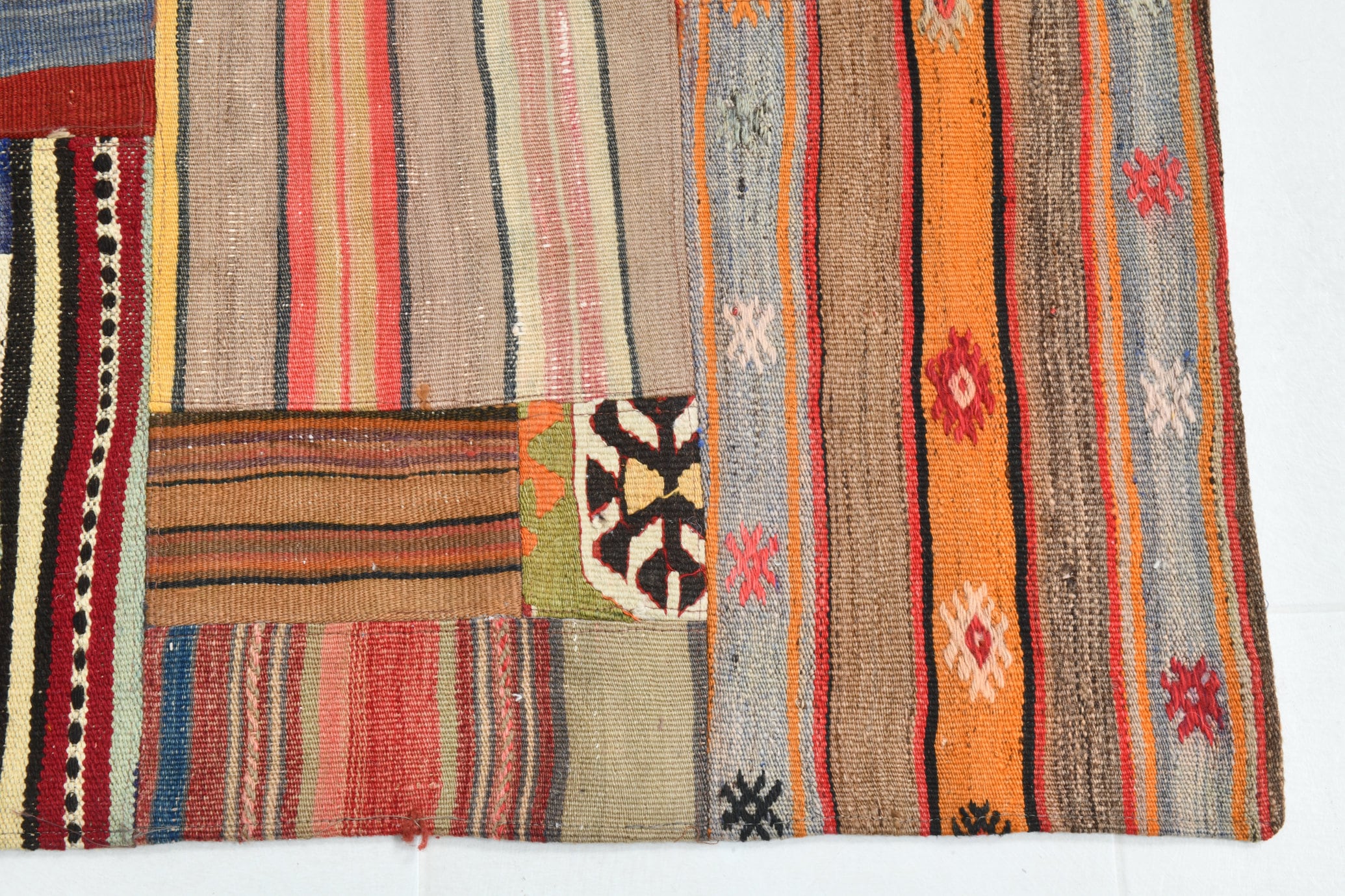 Turkish Kilim Patchwork Rug 5’6’’ x 7’10’’