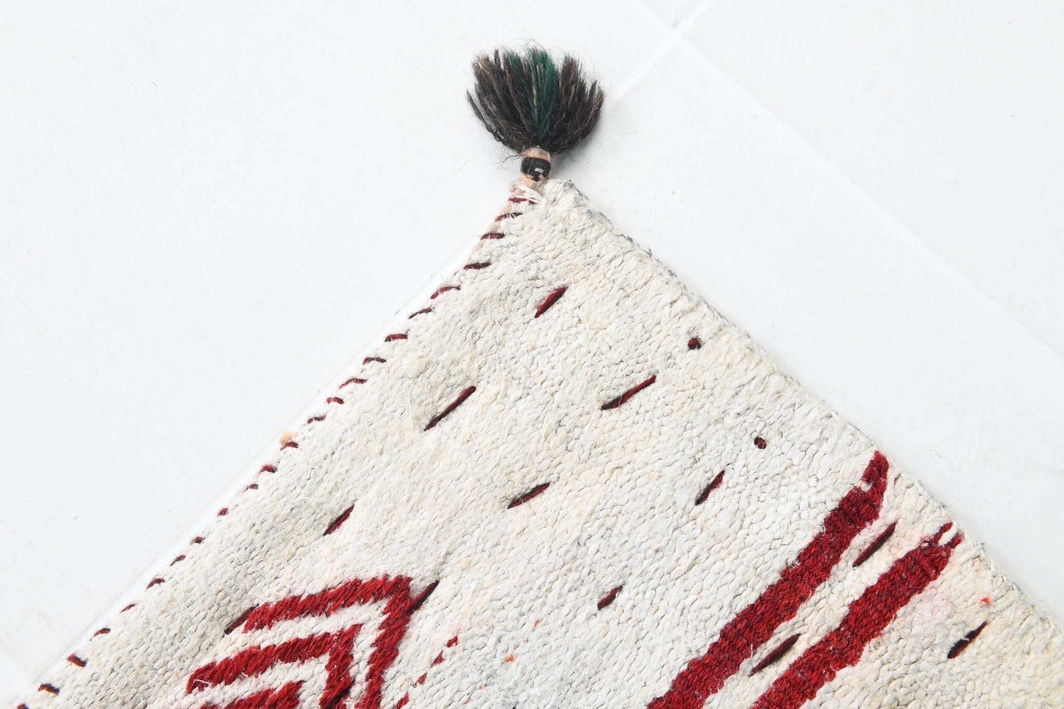 Turkish Kilim Patchwork Rug 7’10’ x 5’6’