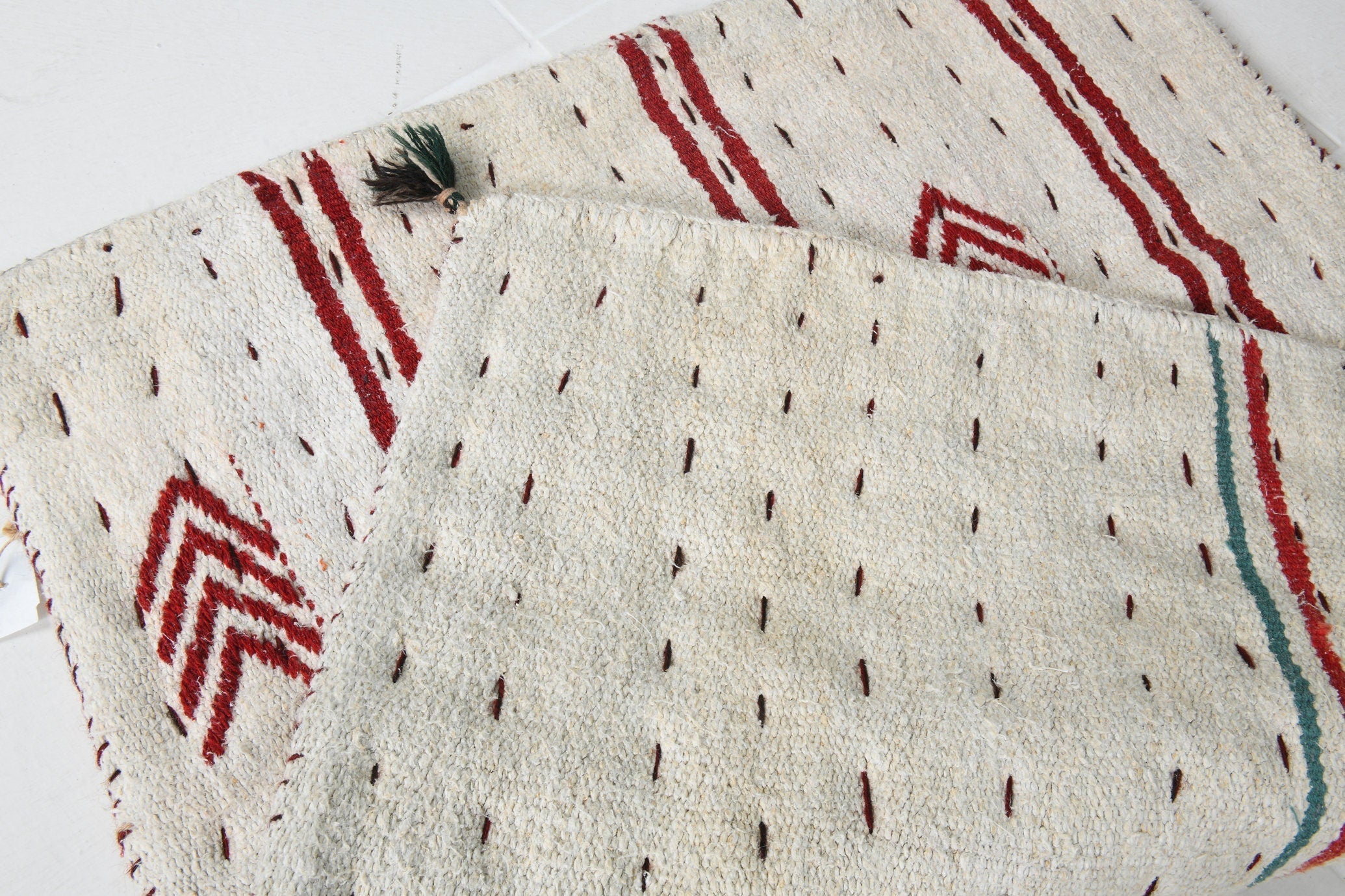 Turkish Kilim Patchwork Rug 7’10’ x 5’6’