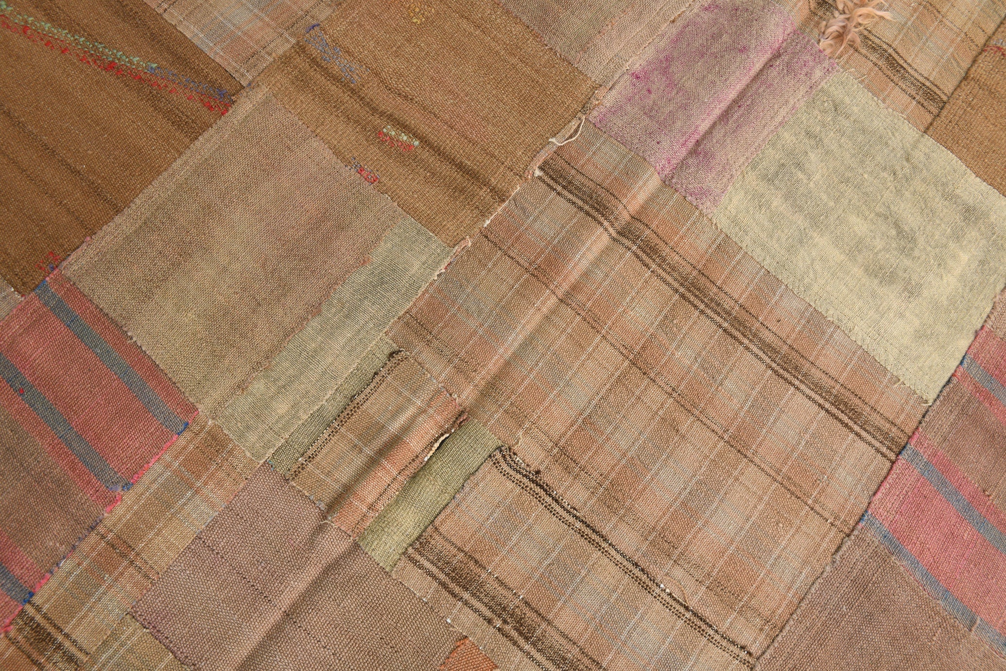 Turkish Kilim Patchwork Rug 8’0’ x 5’8’