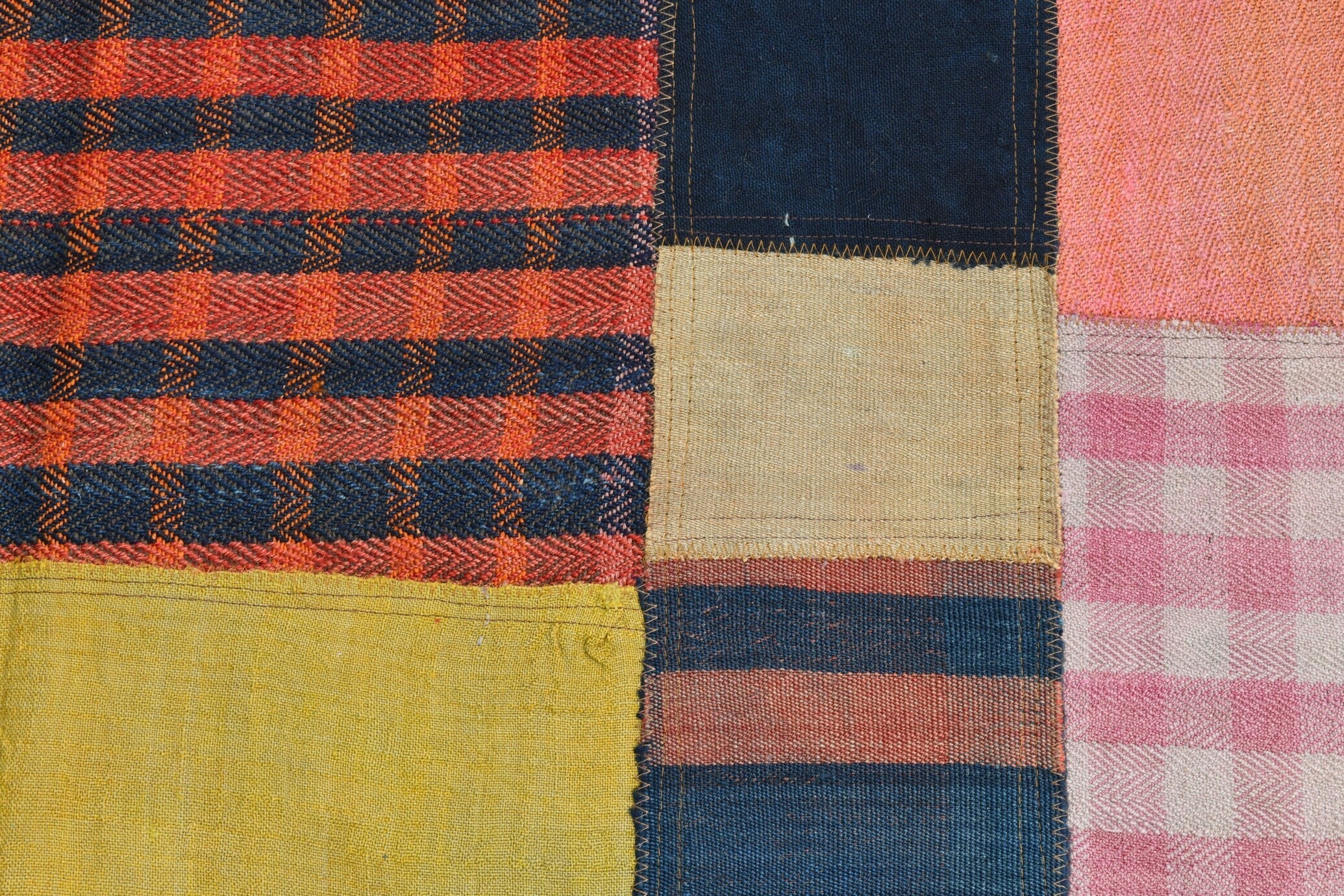 Turkish Kilim Patchwork Rug 8’1’’ x 6’2’’