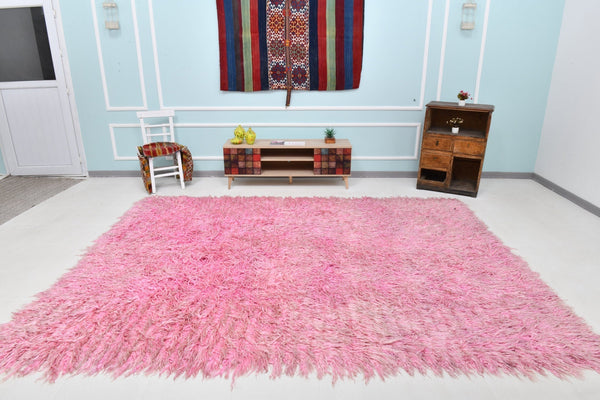 Turkish Tulu Filikli Kilim Rug 10’11’ x 7’12’
