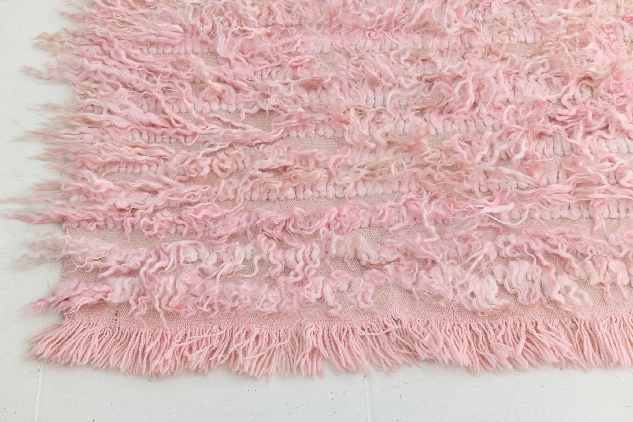 Turkish Tulu Filikli Kilim Rug 3’7’ x 10’2’