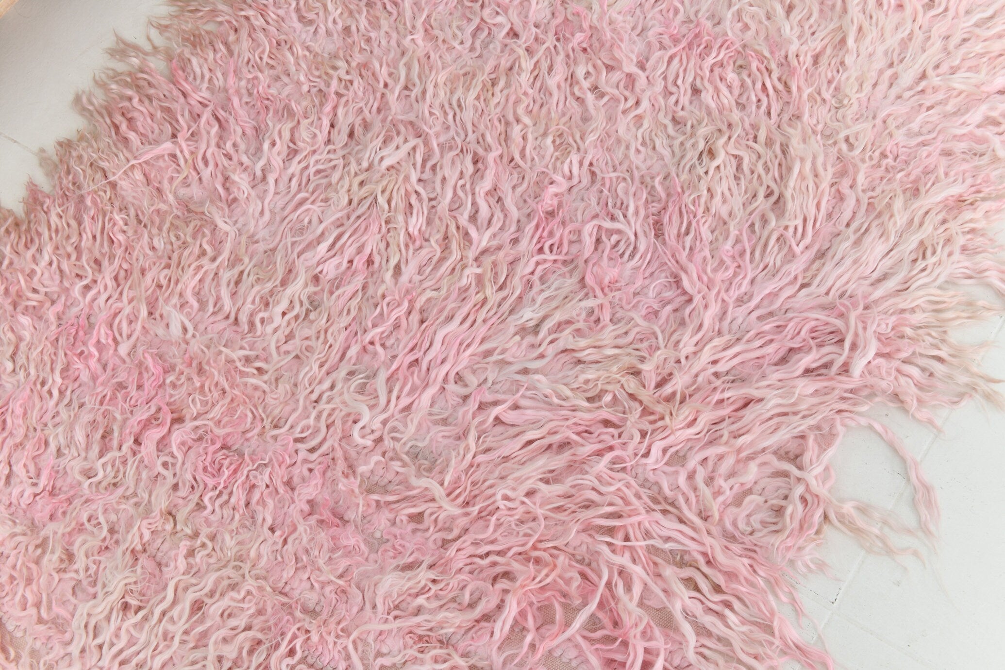 Turkish Tulu Filikli Kilim Rug 3’7’ x 10’2’