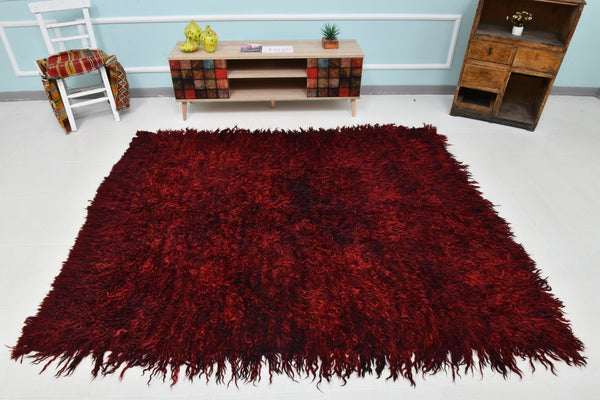 Turkish Tulu Filikli Kilim Rug 7’0’ x 5’11’