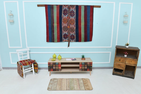 Turkish Vintage Doormat 1’11’ x 3’10’