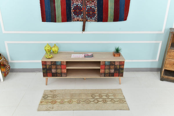 Turkish Vintage Doormat 1’8’ x 4’3’