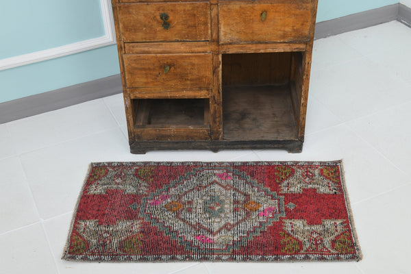 Turkish Vintage Doormat 2’12’’ x 1’7’’