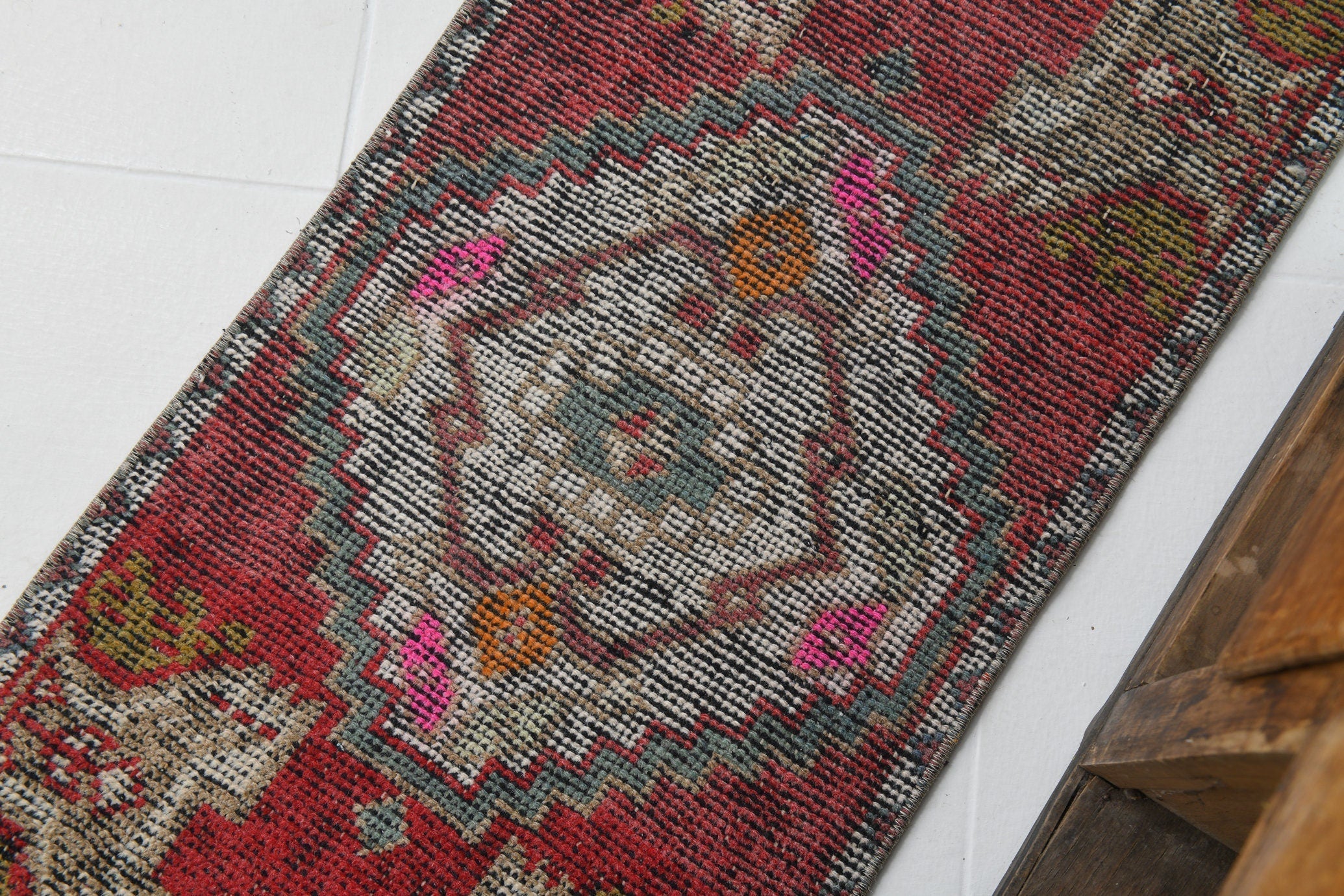 Turkish Vintage Doormat 2’12’’ x 1’7’’
