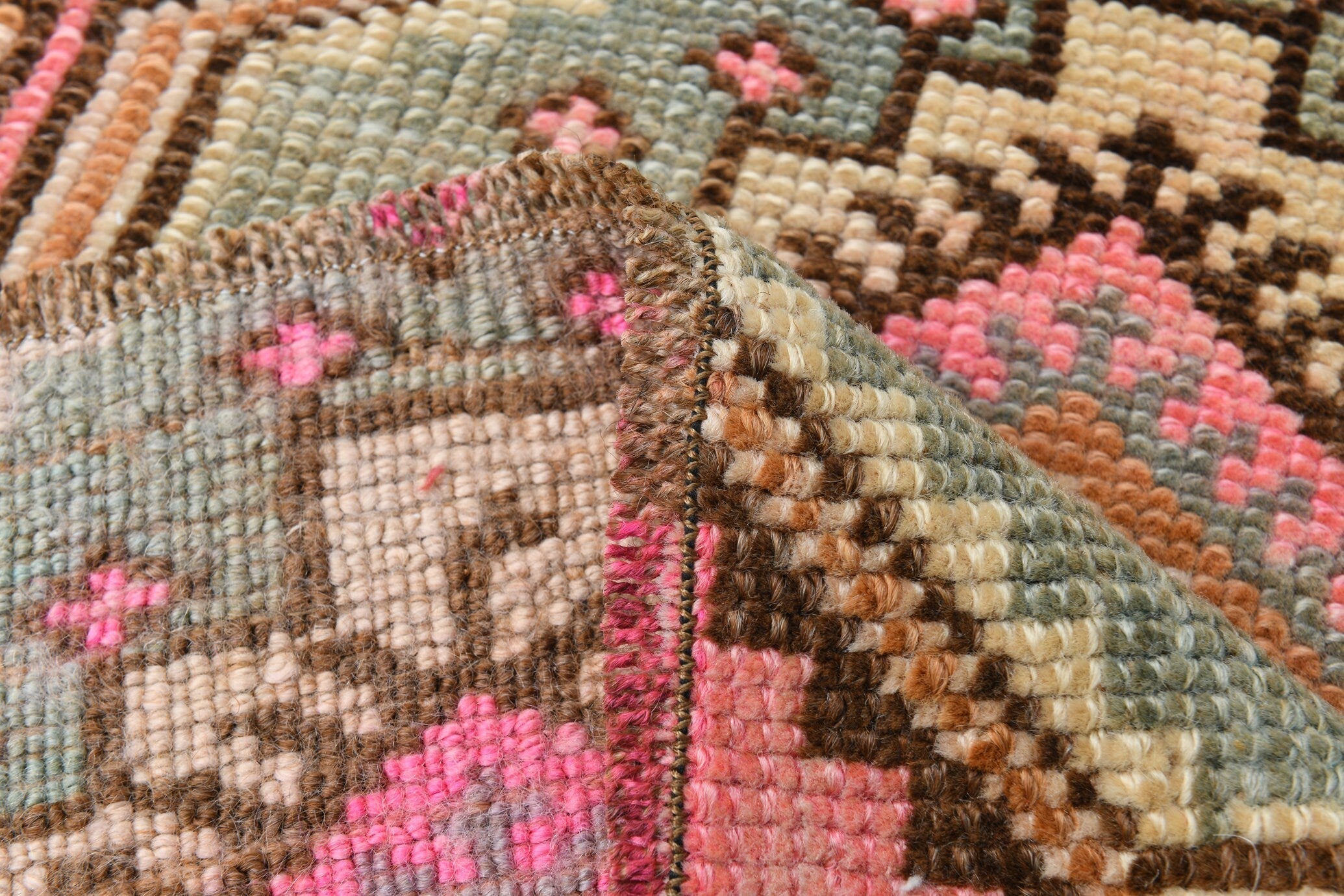 Turkish Vintage Doormat 2’3’ x 1’7’