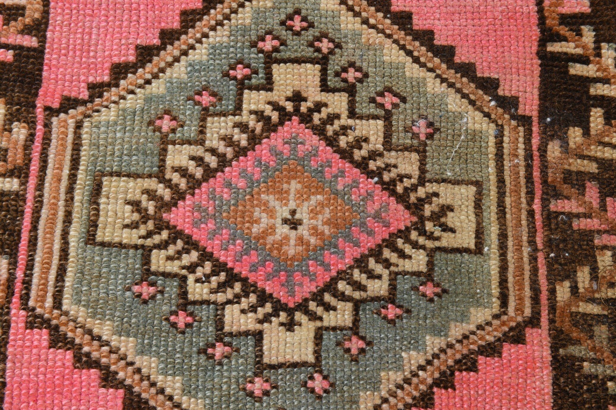 Turkish Vintage Doormat 2’3’ x 1’7’