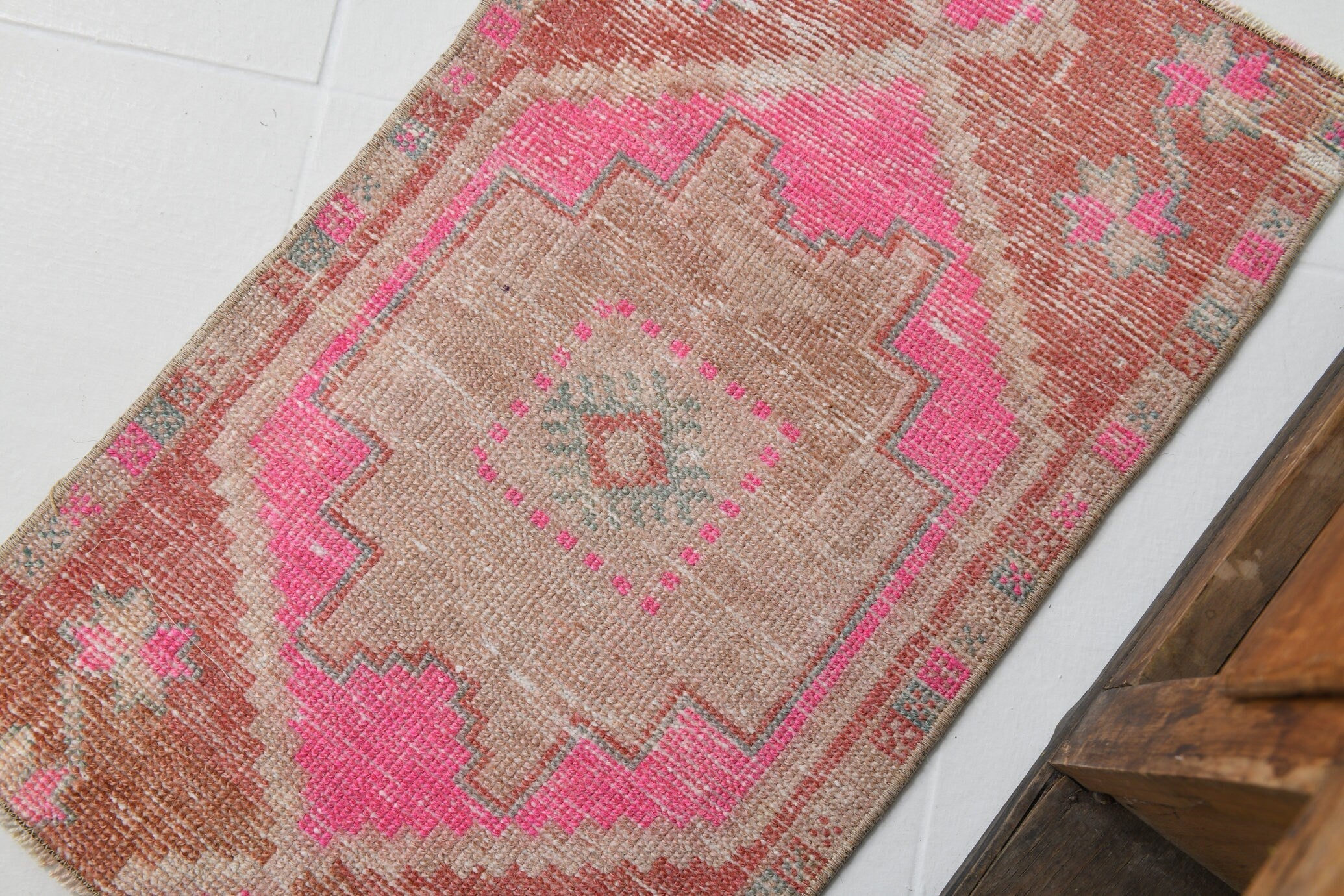 Turkish Vintage Doormat 2’5’ x 1’6’
