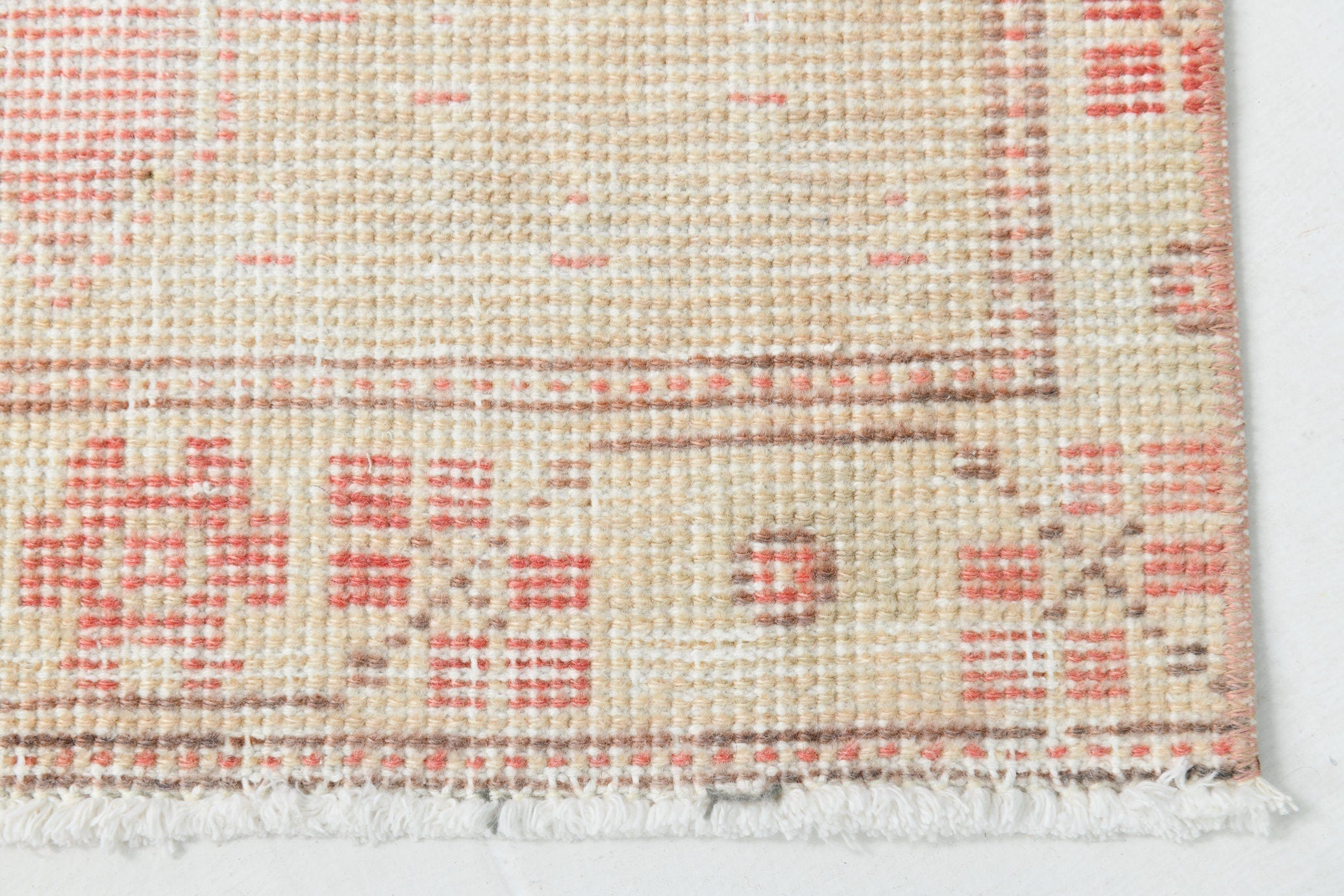 Turkish Vintage Doormat 3’9’ x 1’10’