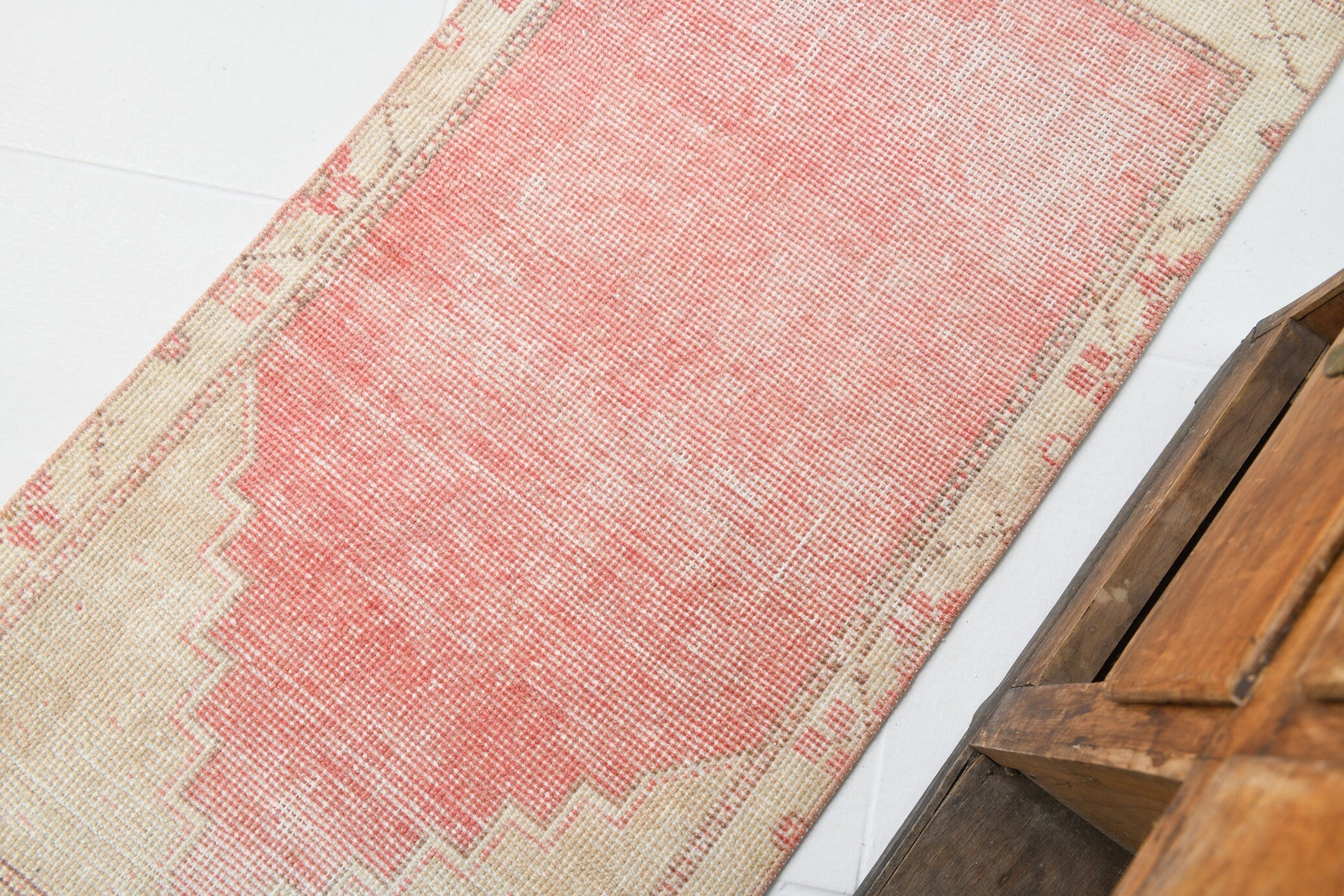 Turkish Vintage Doormat 3’9’ x 1’10’