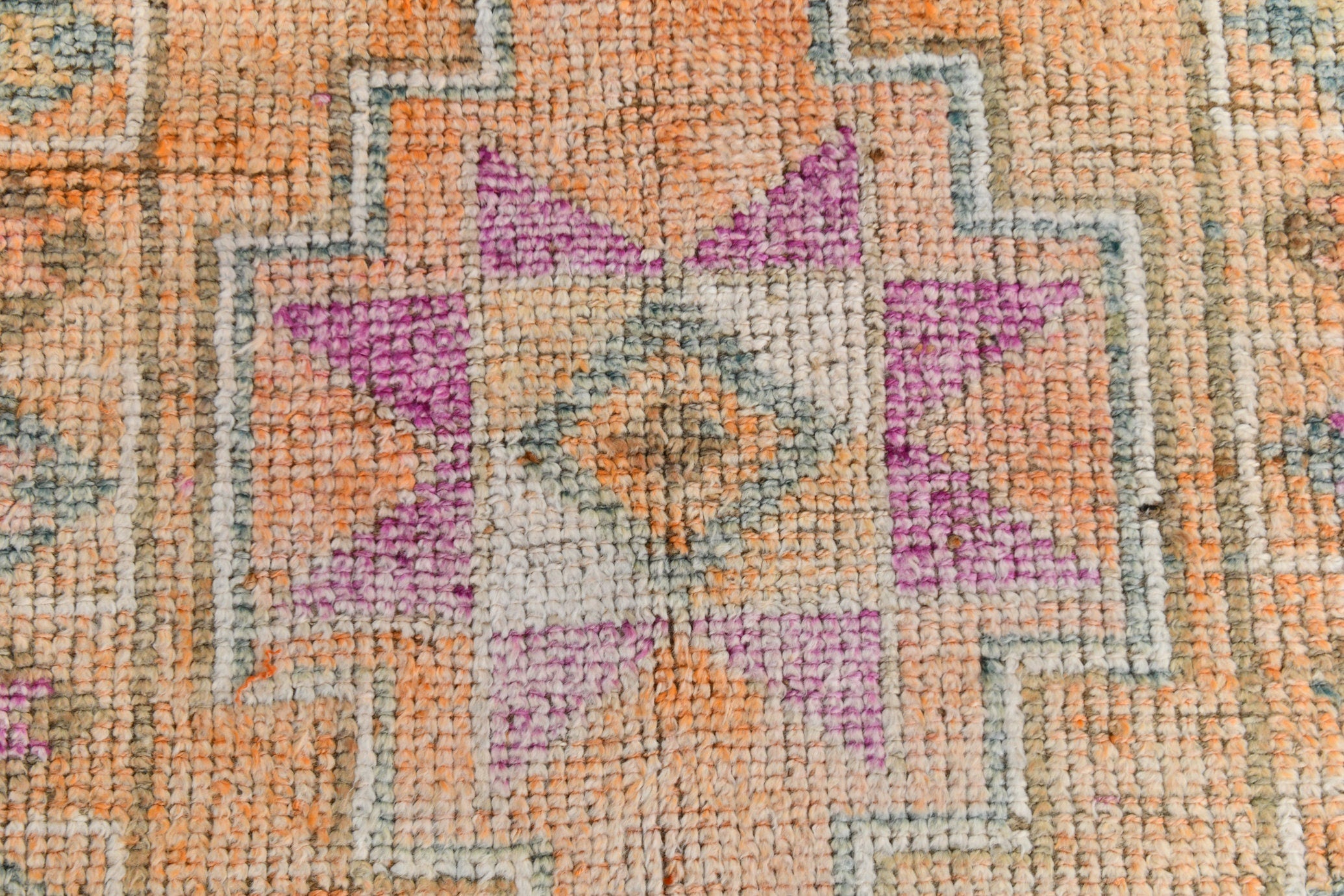 Turkish Vintage Herki Rug 11’5’ x 2’10’