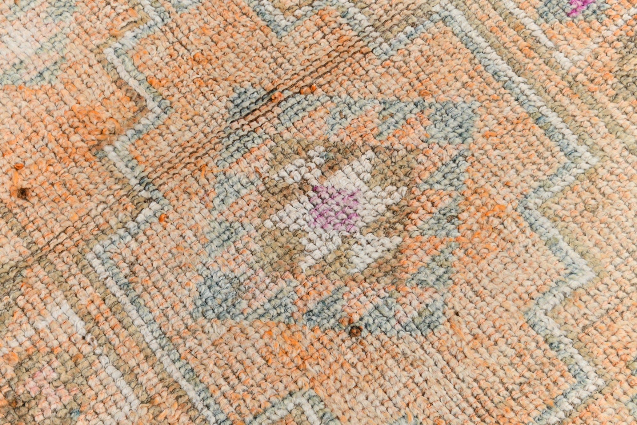 Turkish Vintage Herki Rug 11’5’ x 2’10’