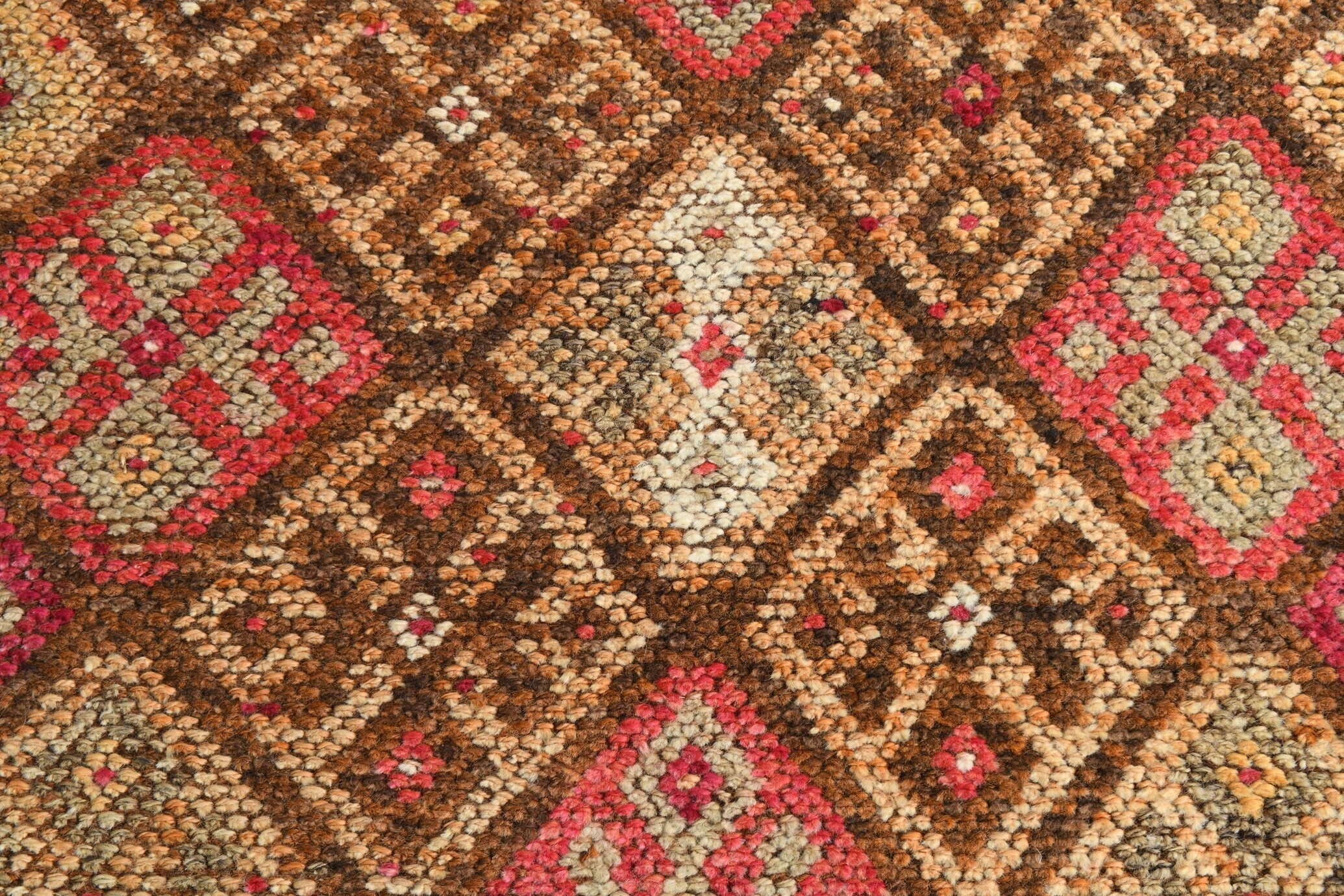 Turkish Vintage Herki Rug 14’2’ x 2’11’