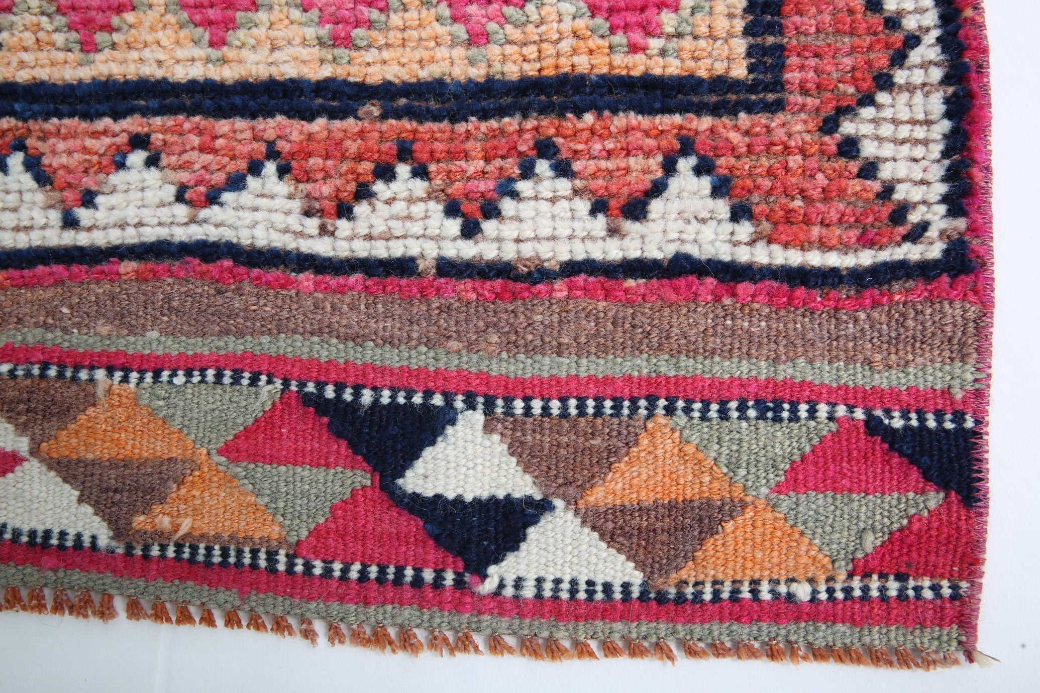 Turkish Vintage Herki Rug 2’10’’ x 10’12’’