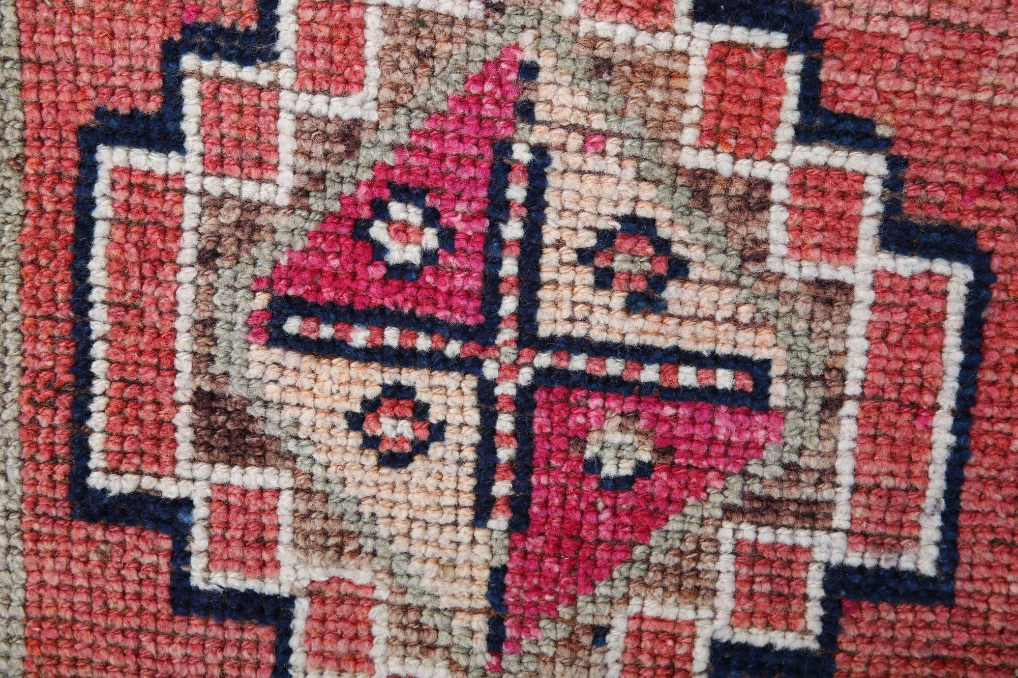 Turkish Vintage Herki Rug 2’10’’ x 10’12’’