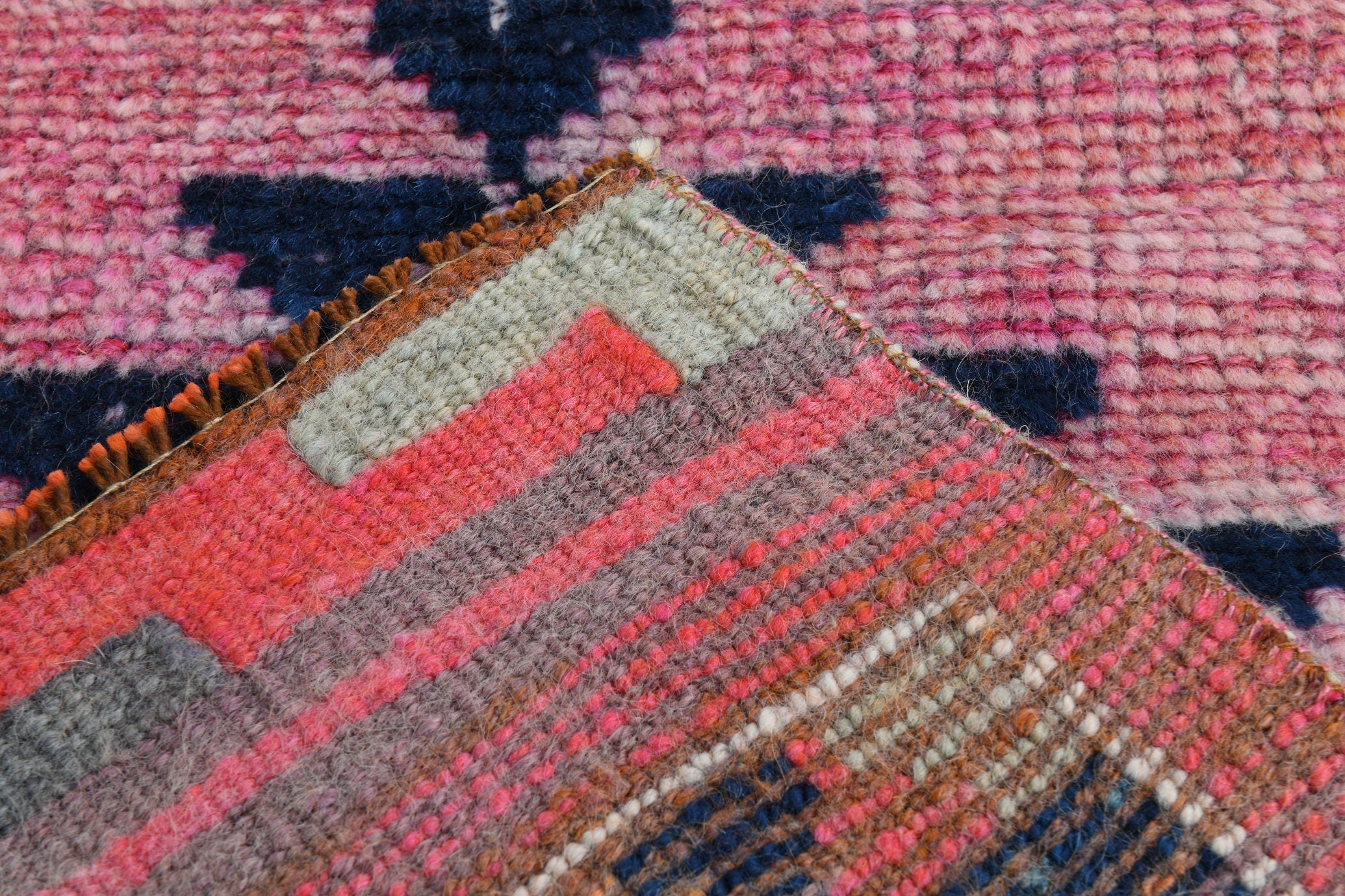 Turkish Vintage Herki Rug 2’10’ x 12’0’