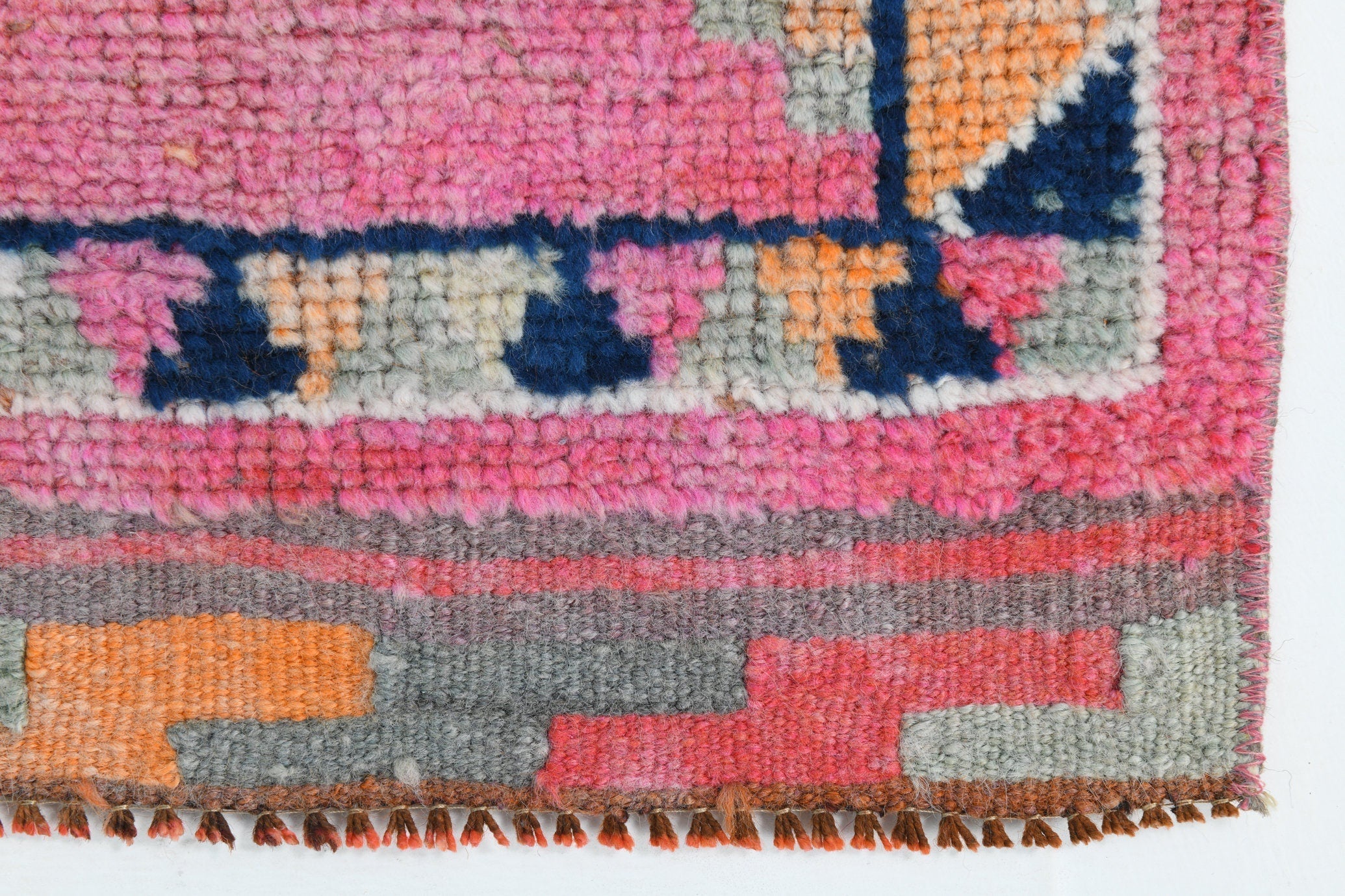 Turkish Vintage Herki Rug 2’10’ x 12’0’