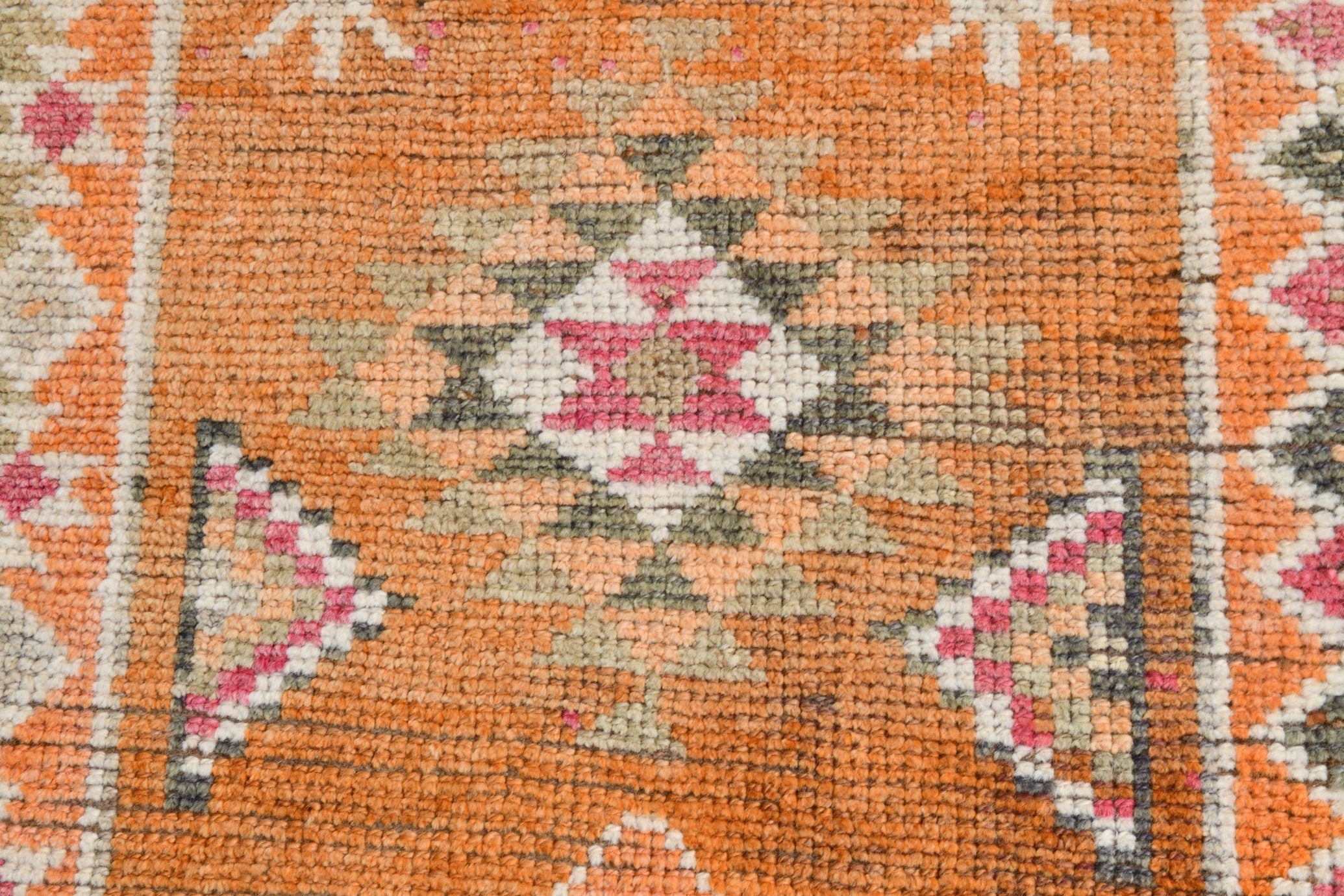 Turkish Vintage Herki Rug 2’10’ x 12’10’