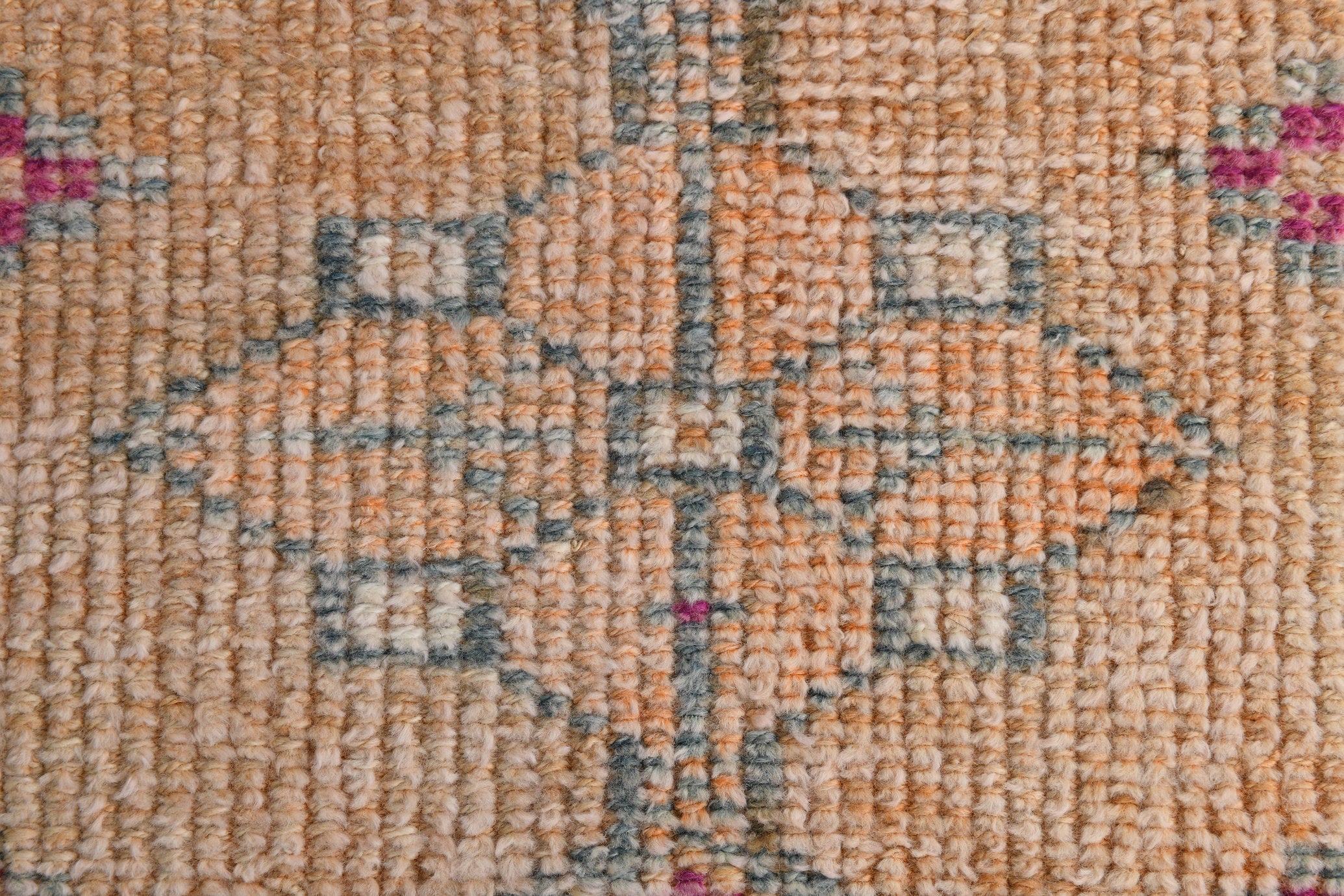 Turkish Vintage Herki Rug 2’10’ x 12’3’