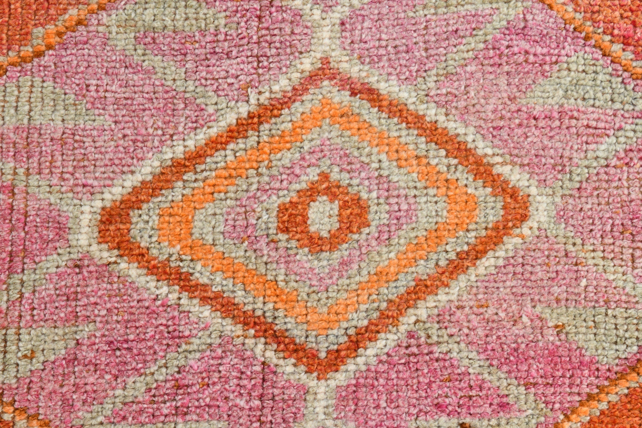 Turkish Vintage Herki Rug 2’11’ x 10’3’
