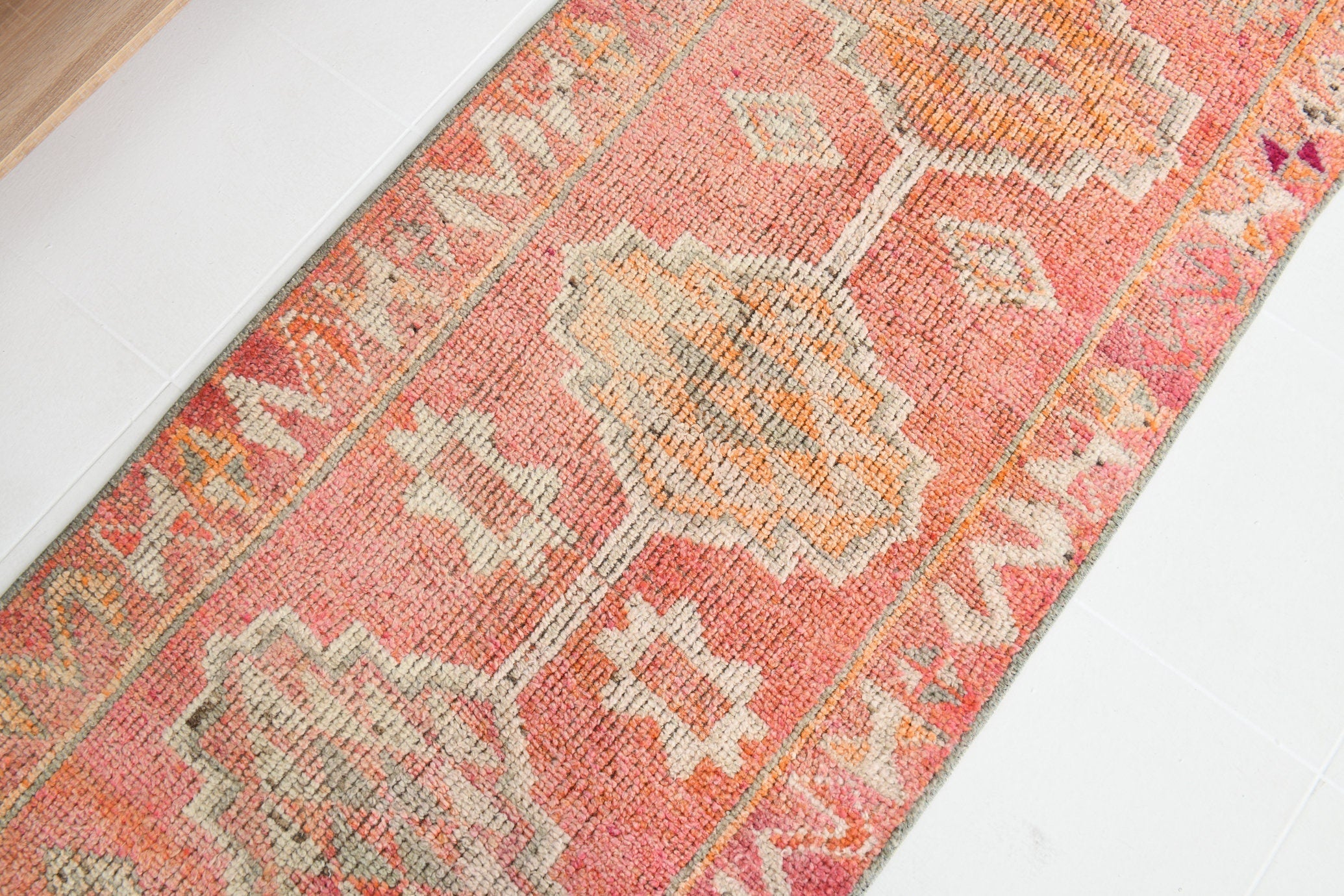 Turkish Vintage Herki Rug 2’11’’ x 10’8’’