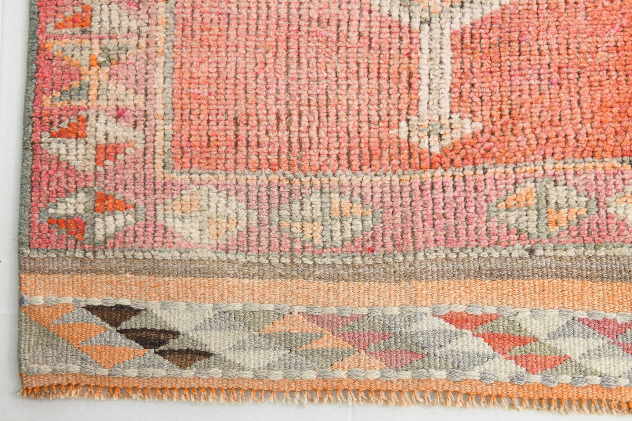 Turkish Vintage Herki Rug 2’11’’ x 10’8’’