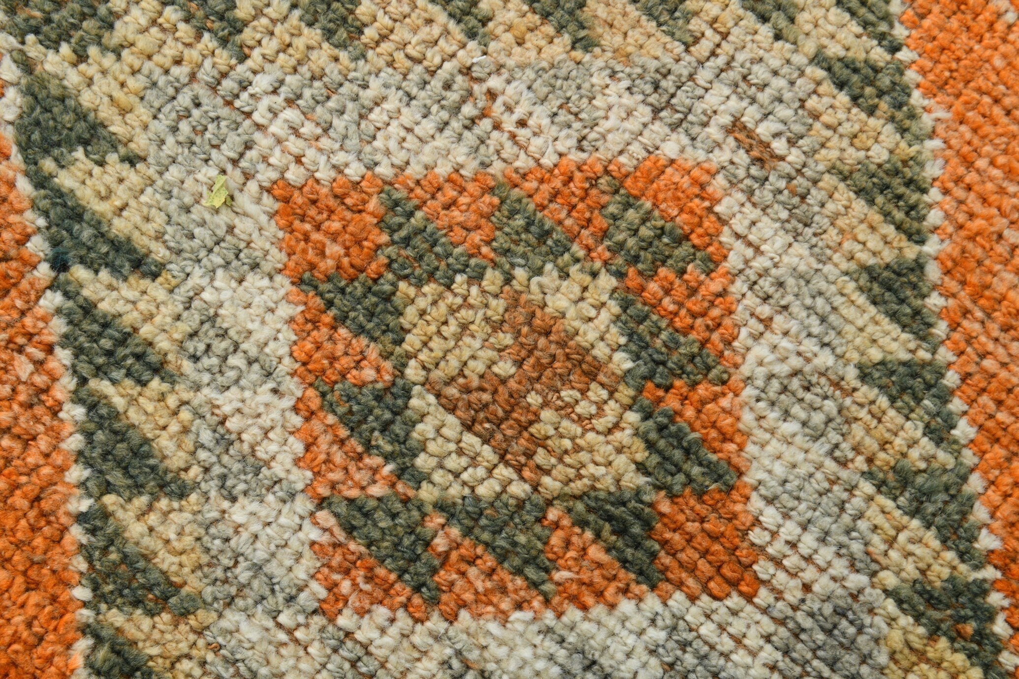 Turkish Vintage Herki Rug 2’11’ x 12’5’