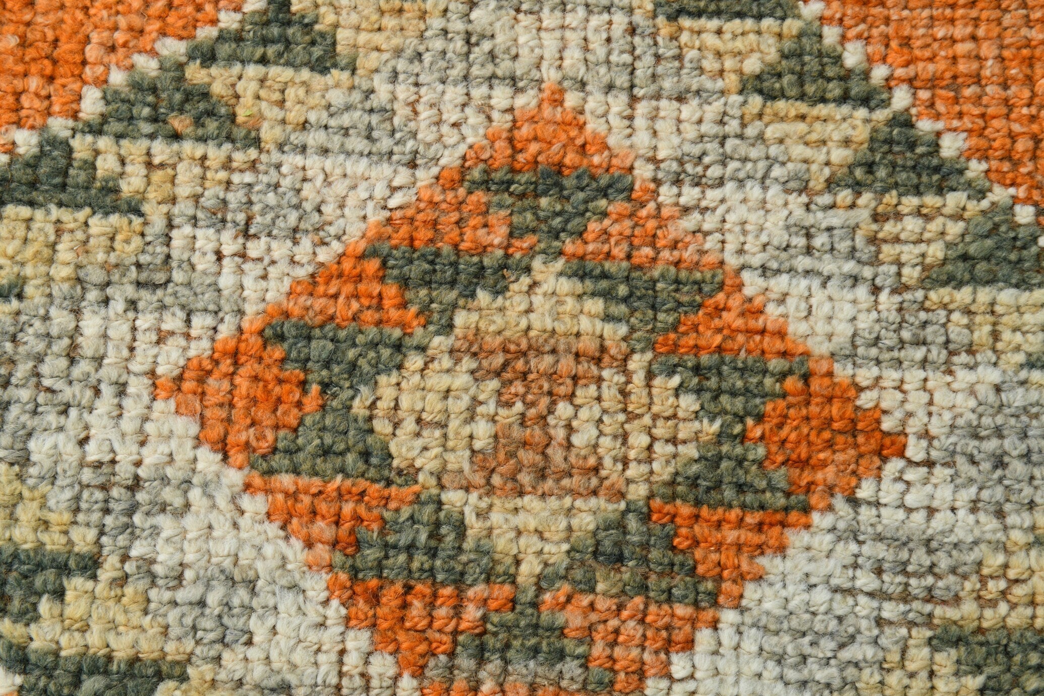 Turkish Vintage Herki Rug 2’11’ x 12’5’