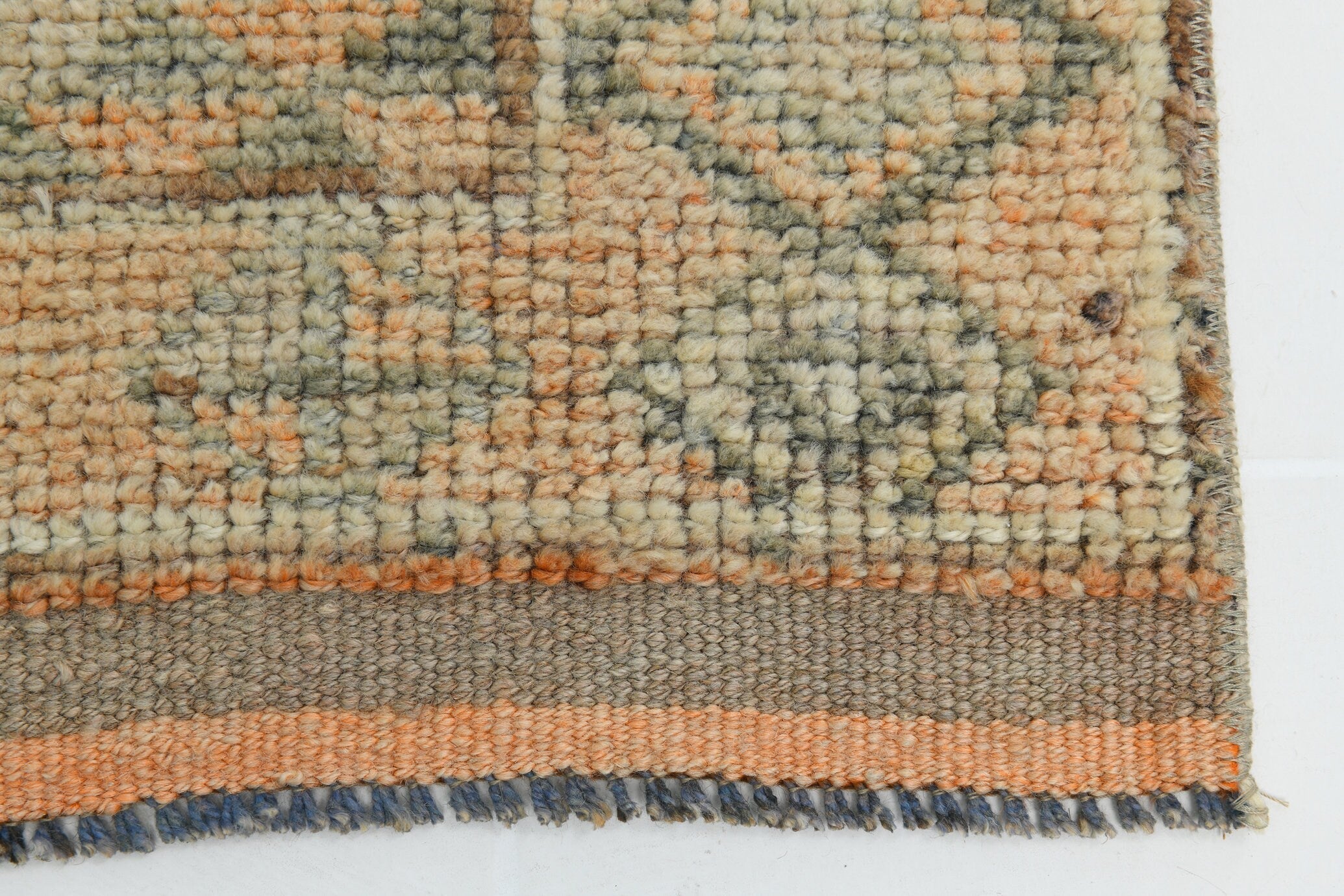 Turkish Vintage Herki Rug 2’11’ x 13’4’