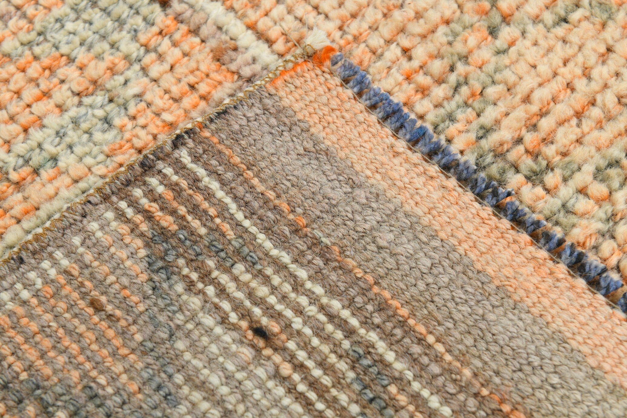 Turkish Vintage Herki Rug 2’11’ x 13’4’