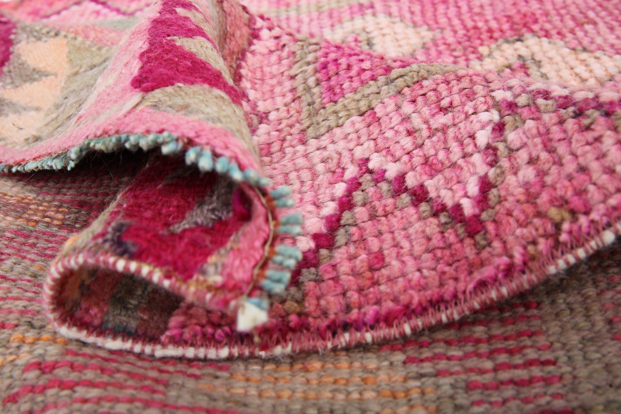 Turkish Vintage Herki Rug 2’12’’ x 10’8’’