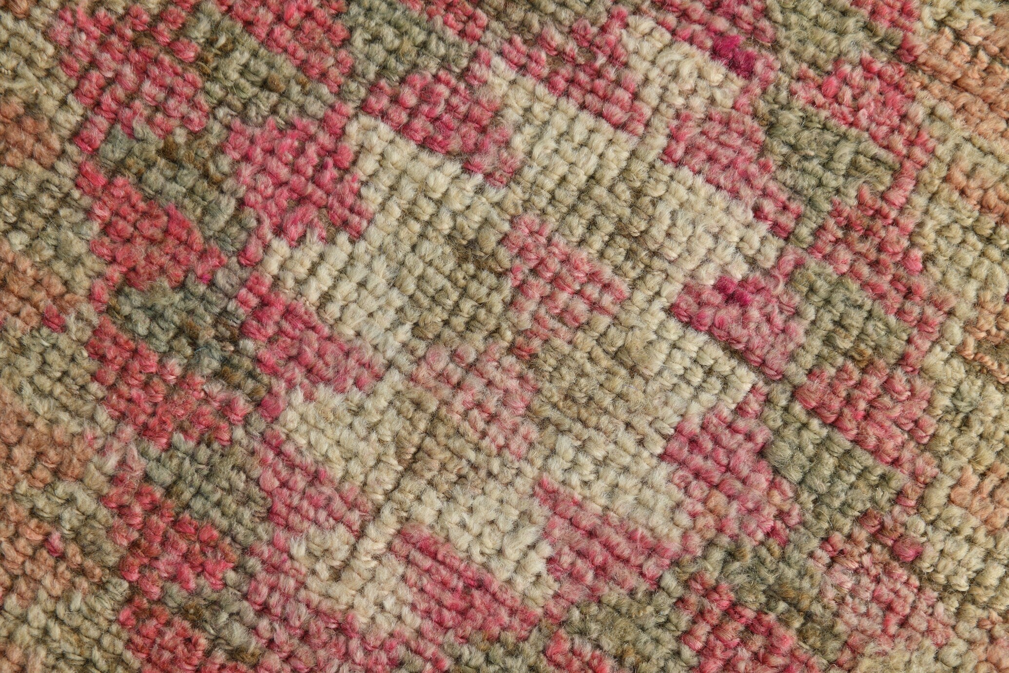 Turkish Vintage Herki Rug 2’4’ x 12’5’