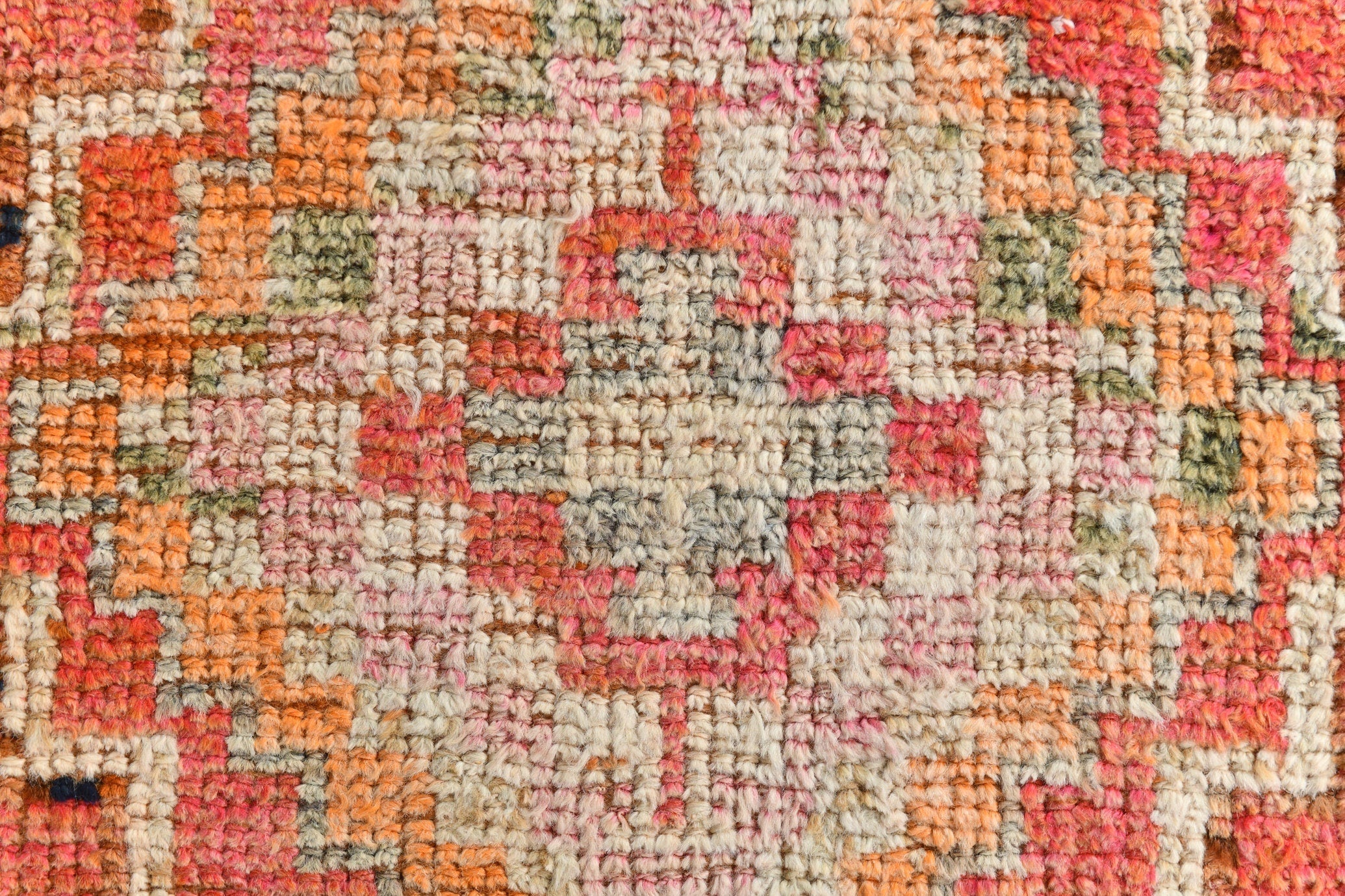 Turkish Vintage Herki Rug 2’6’ x 11’2’