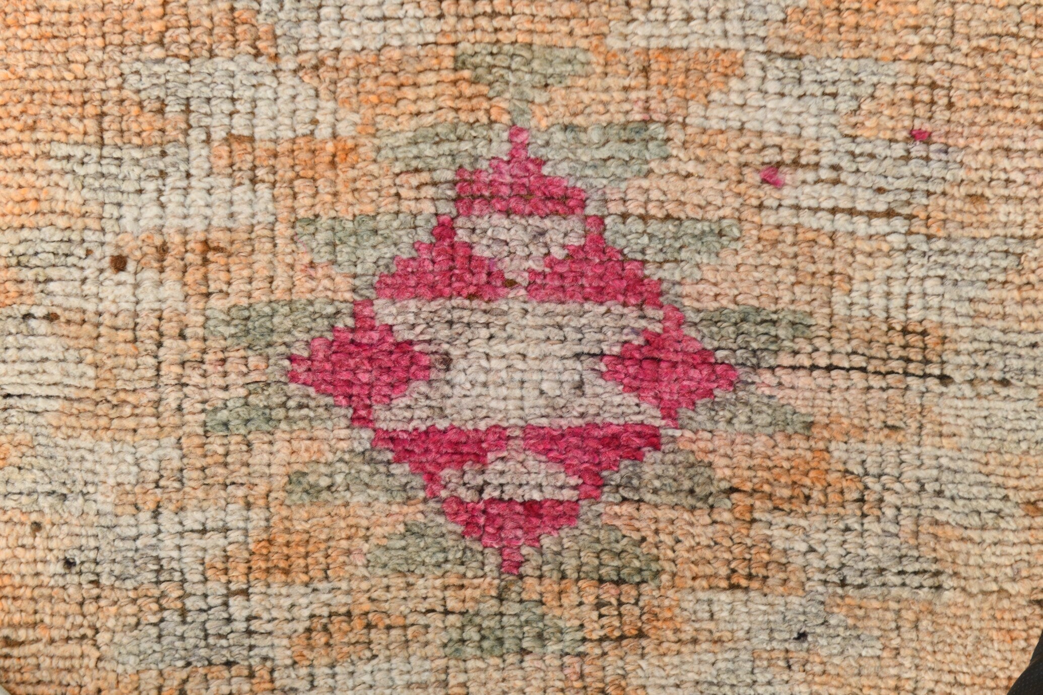 Turkish Vintage Herki Rug 2’6’ x 11’6’