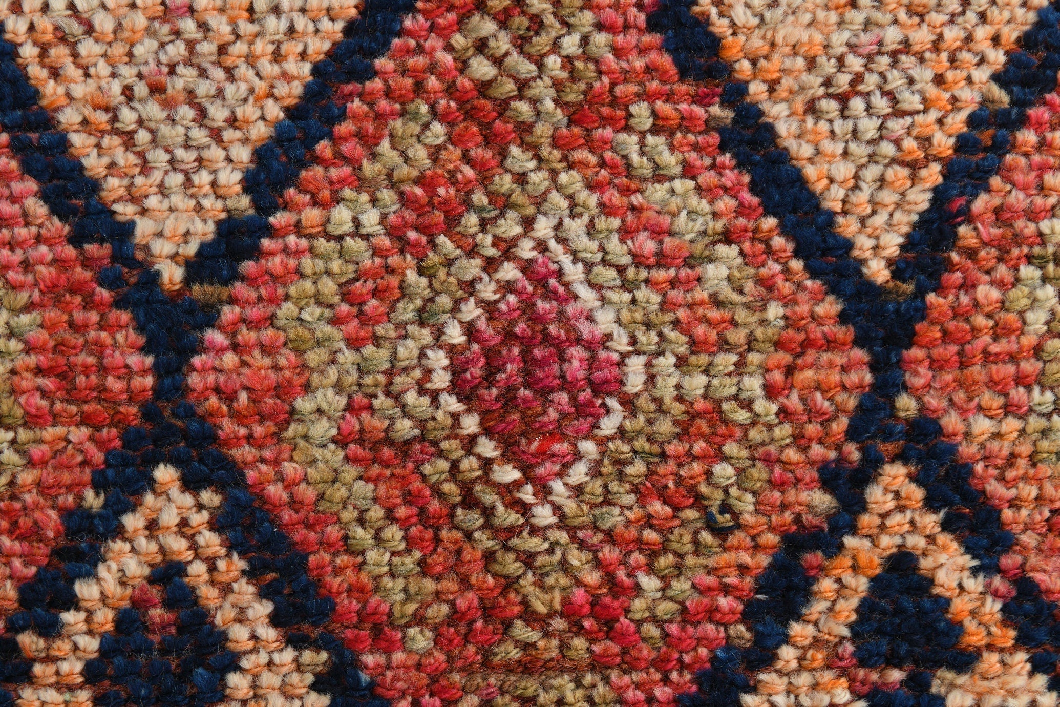 Turkish Vintage Herki Rug 2’6’ x 12’5’