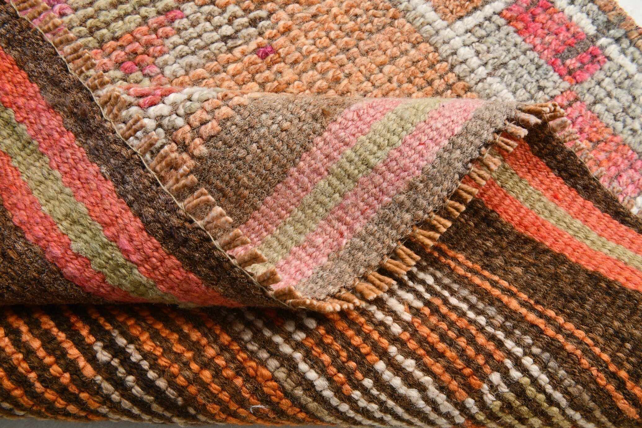 Turkish Vintage Herki Rug 2’7’ x 11’1’