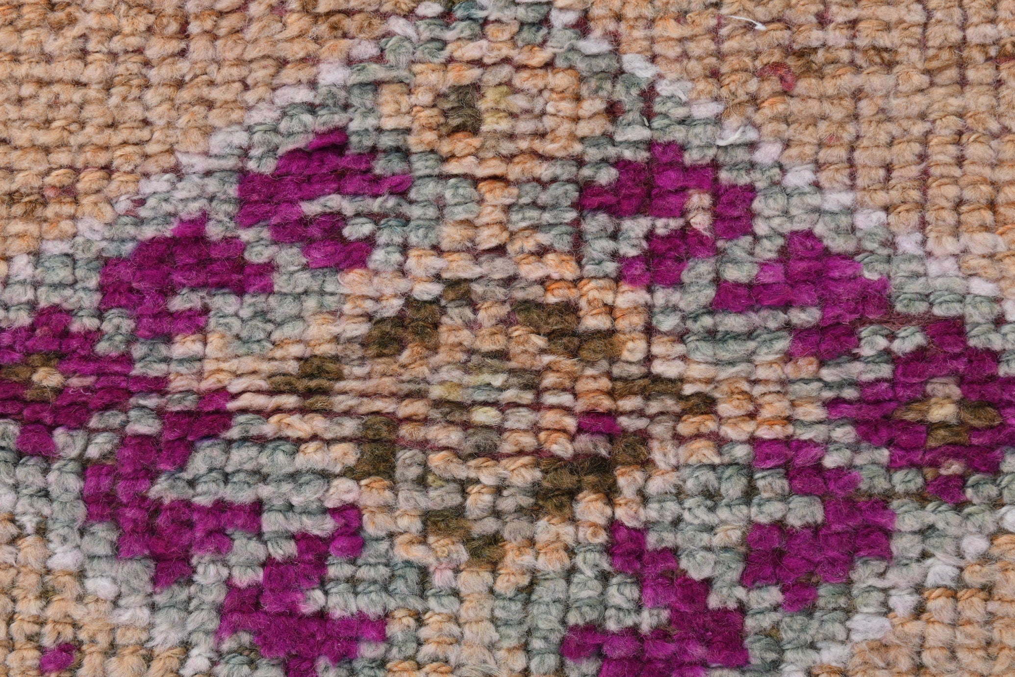Turkish Vintage Herki Rug 2’7’’ x 11’3’’