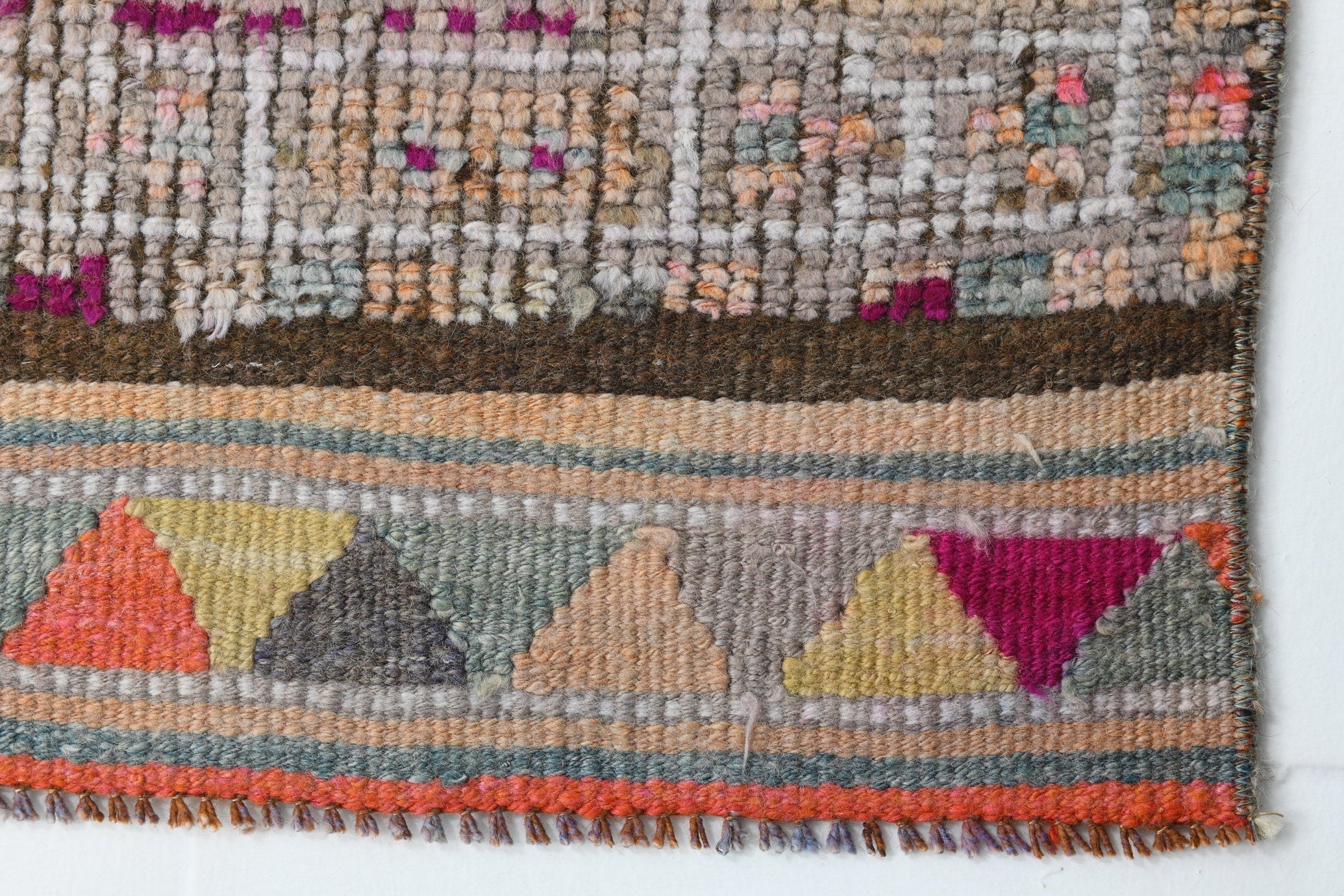 Turkish Vintage Herki Rug 2’7’’ x 11’3’’